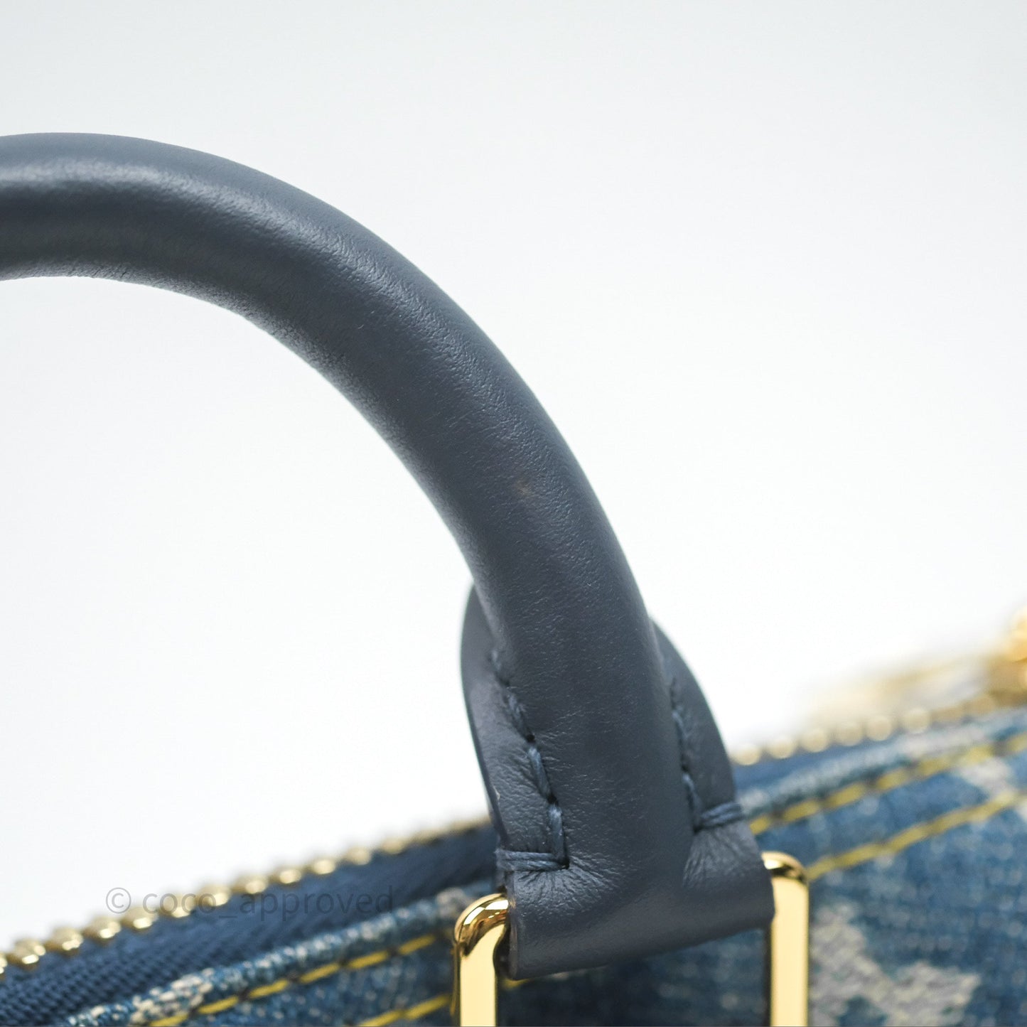 Louis Vuitton x Nigo Keepall XS Denim Blue