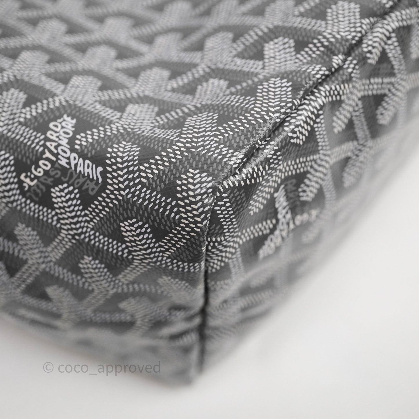 Goyard St Louis Tote PM Grey