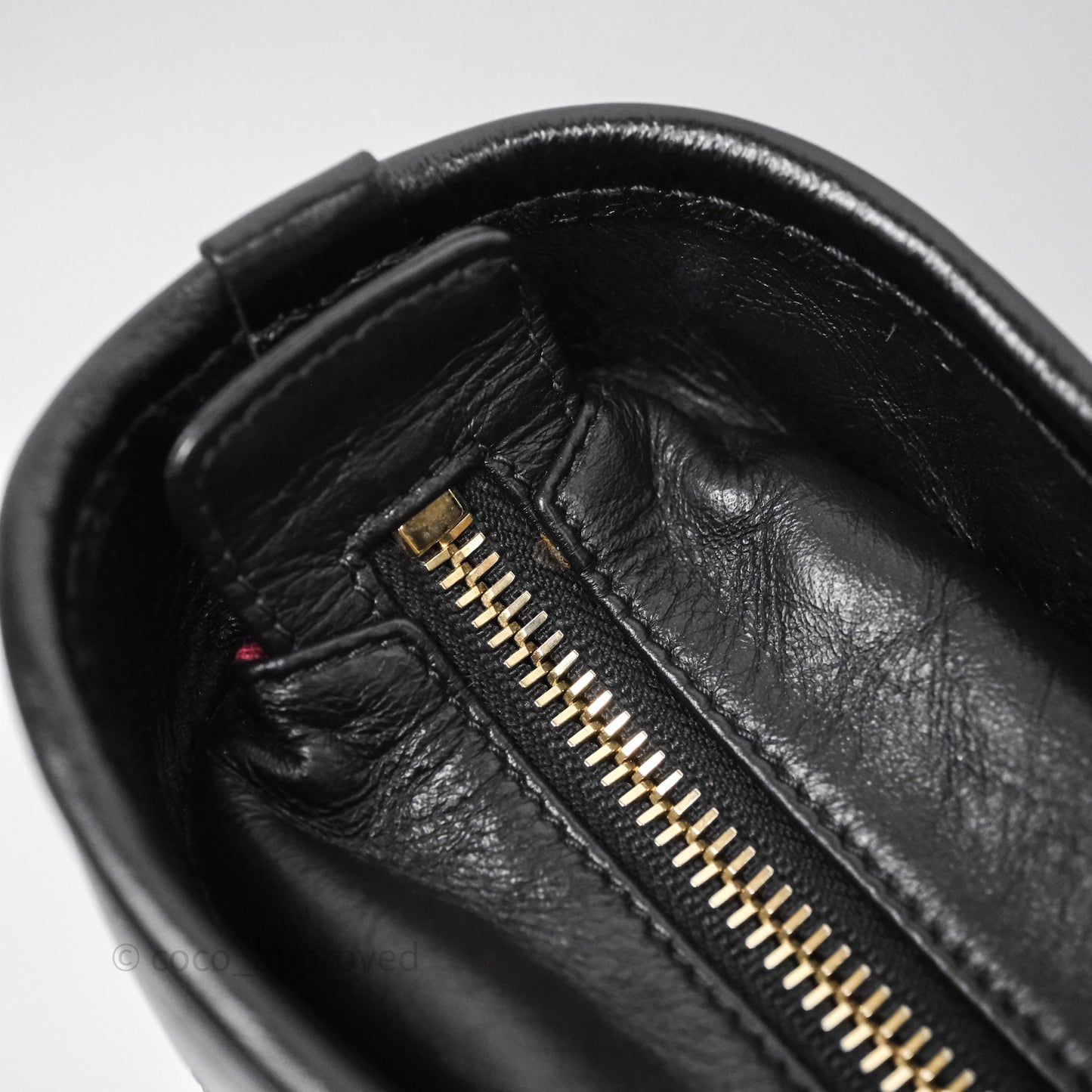 Chanel New Medium Gabrielle Hobo Quilted Black Aged Calfskin