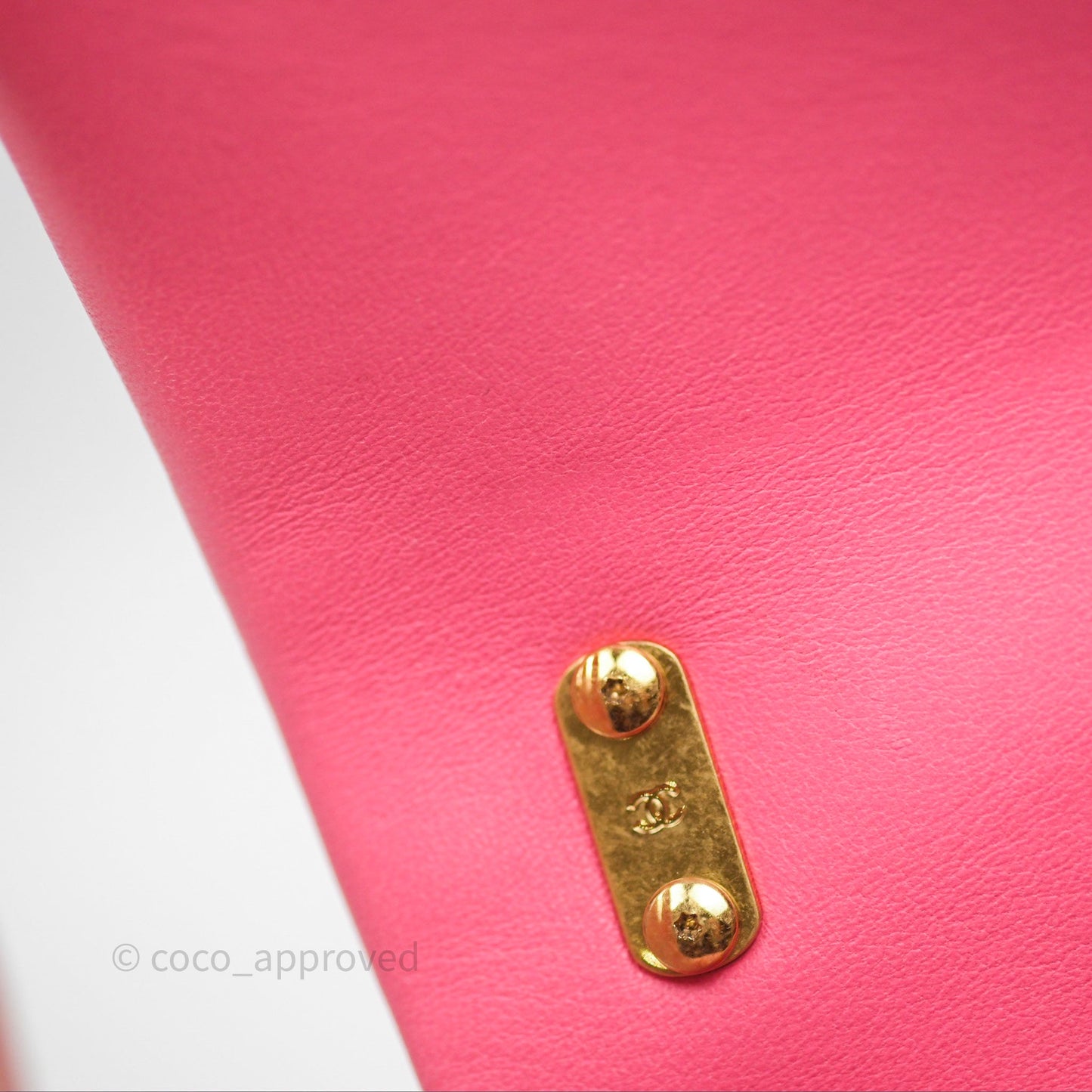 Chanel Quilted Mini CC Funky Town Flap Pink Lambskin Aged Gold Hardware