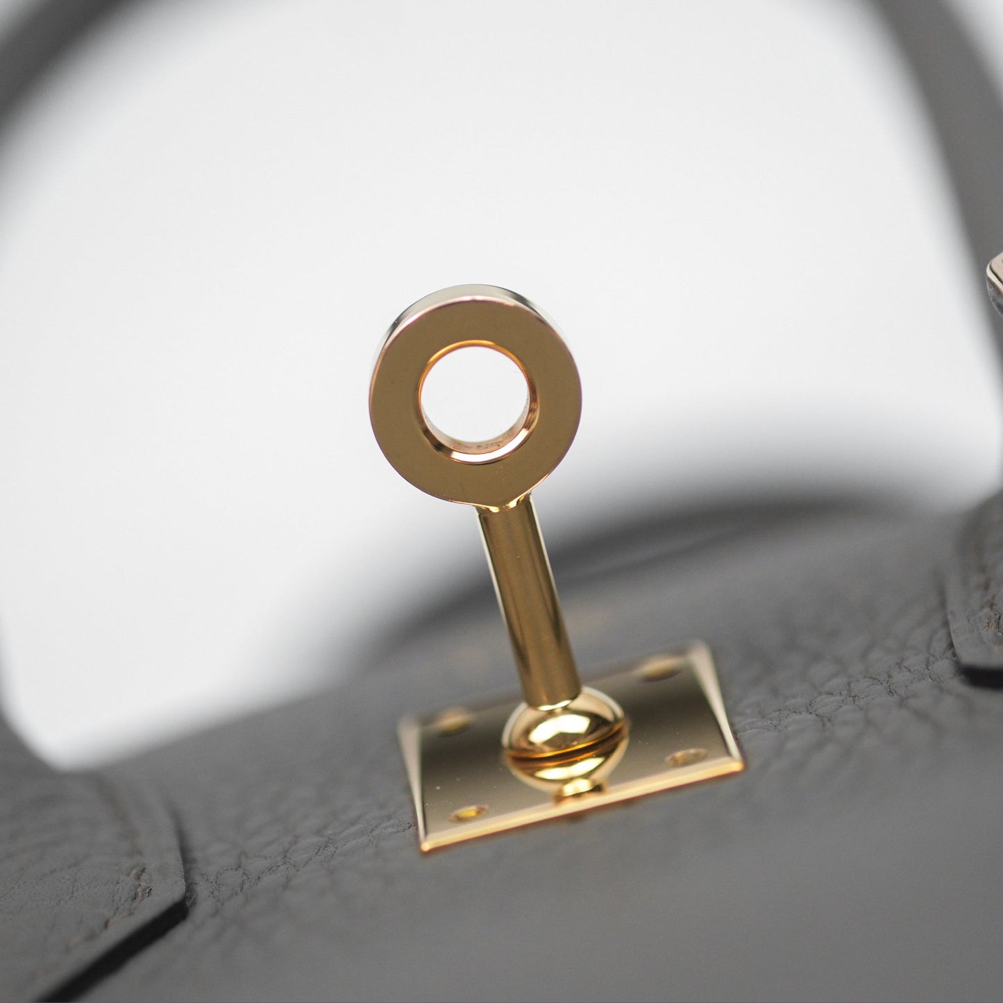 Hermès Birkin 25 Retourne Etain 8F Togo Rose Gold Hardware