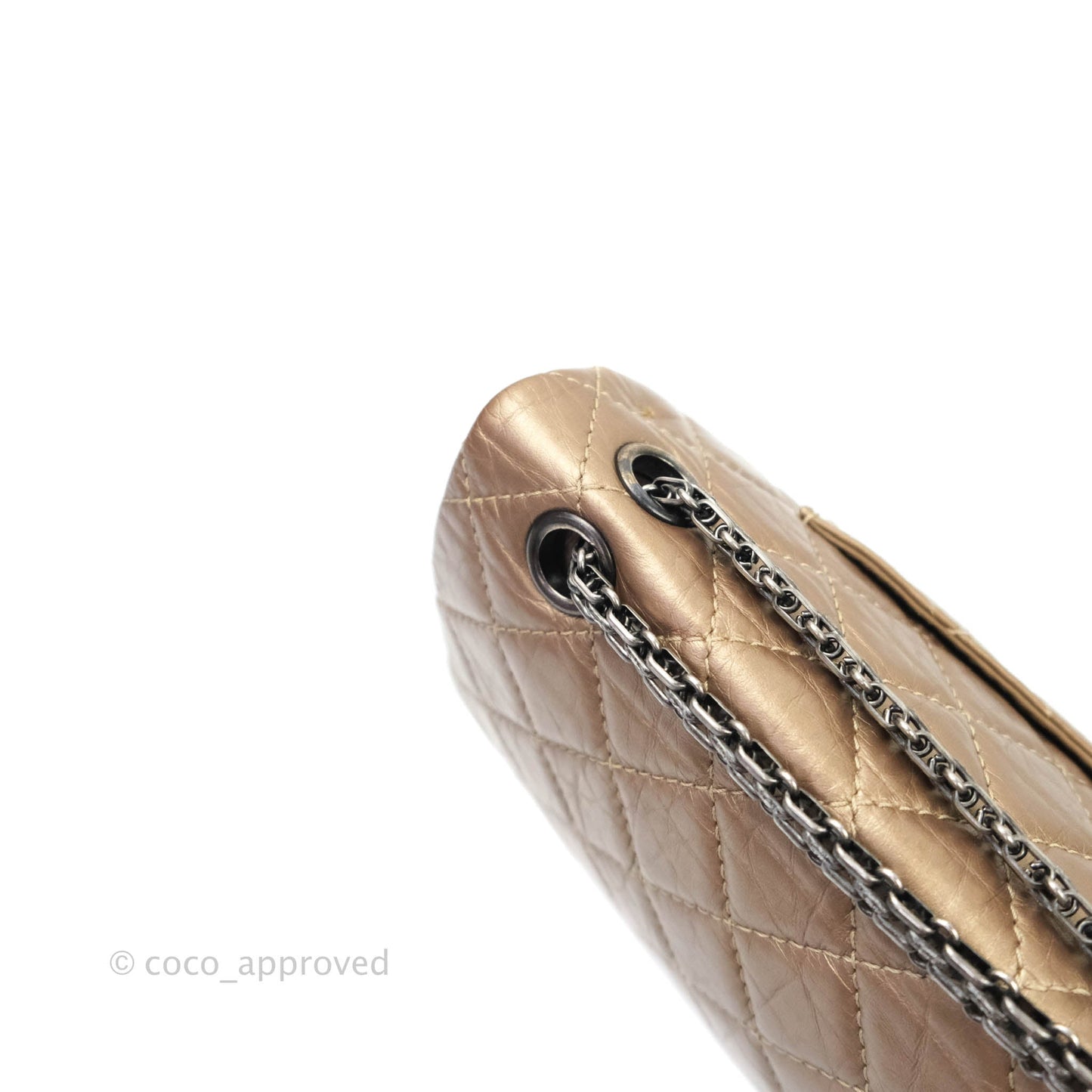 Chanel Reissue 226 Copper Calfskin Ruthenium Hardware