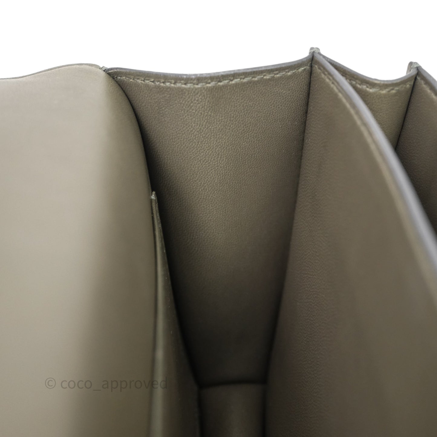 Hermès Constance Mini 18cm Vert de Gris C6 Epsom Gold Hardware