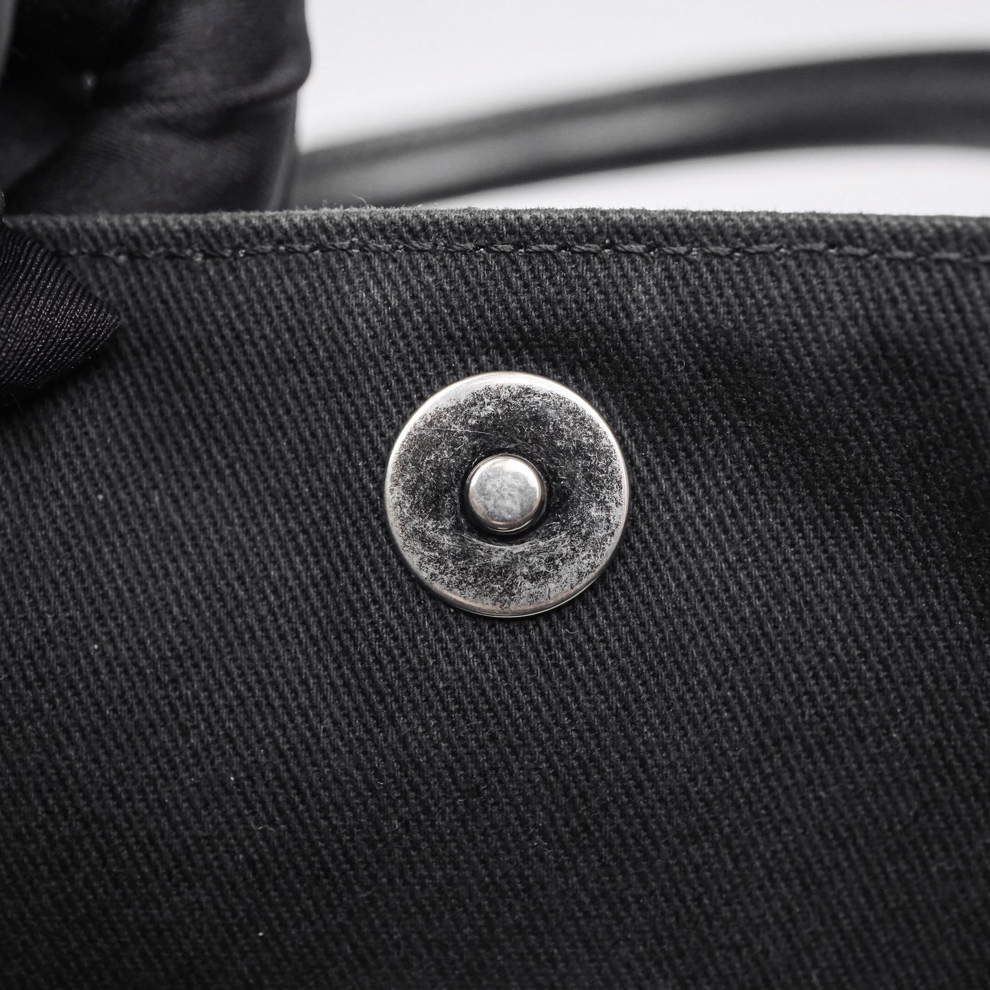 Chanel Quilted Shopping Tote Black Caviar Ruthenium Hardware