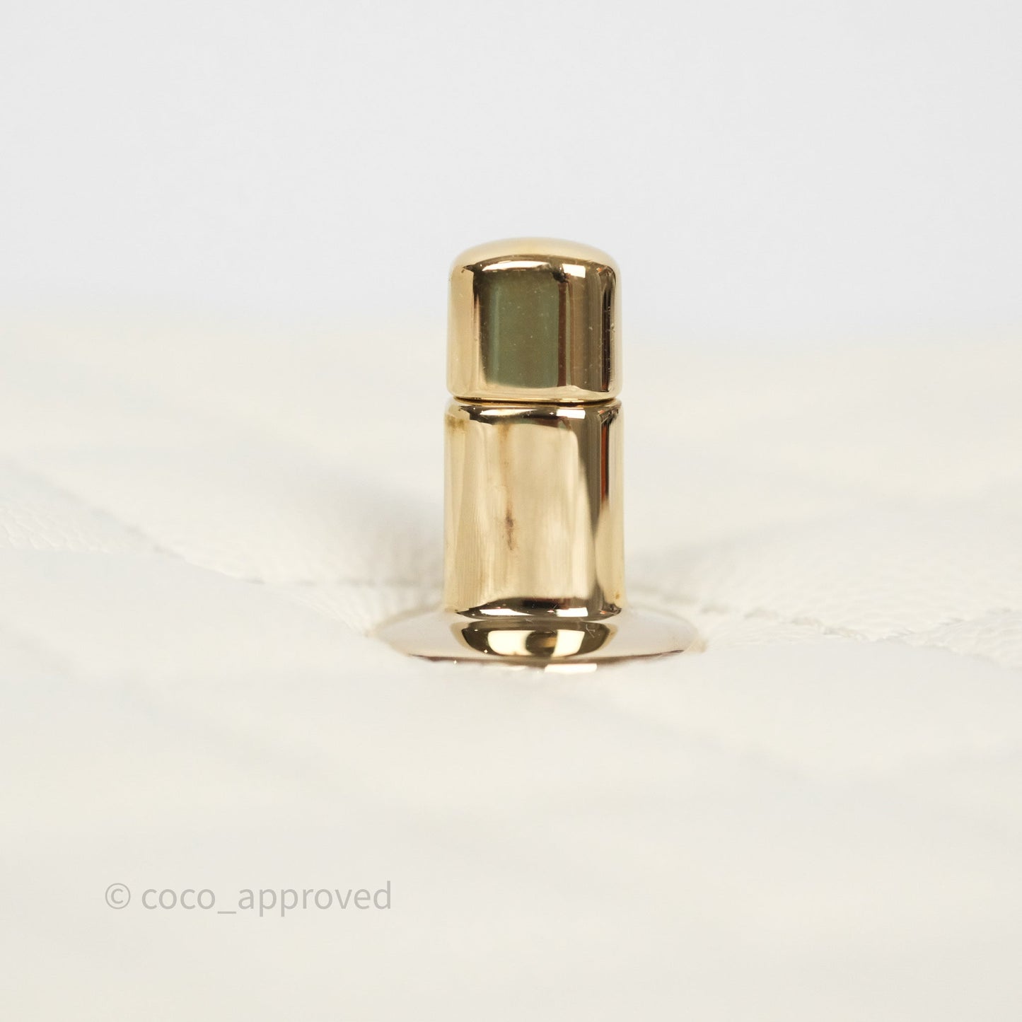 Chanel Mini Coco Handle Quilted Ivory White Caviar Gold Hardware