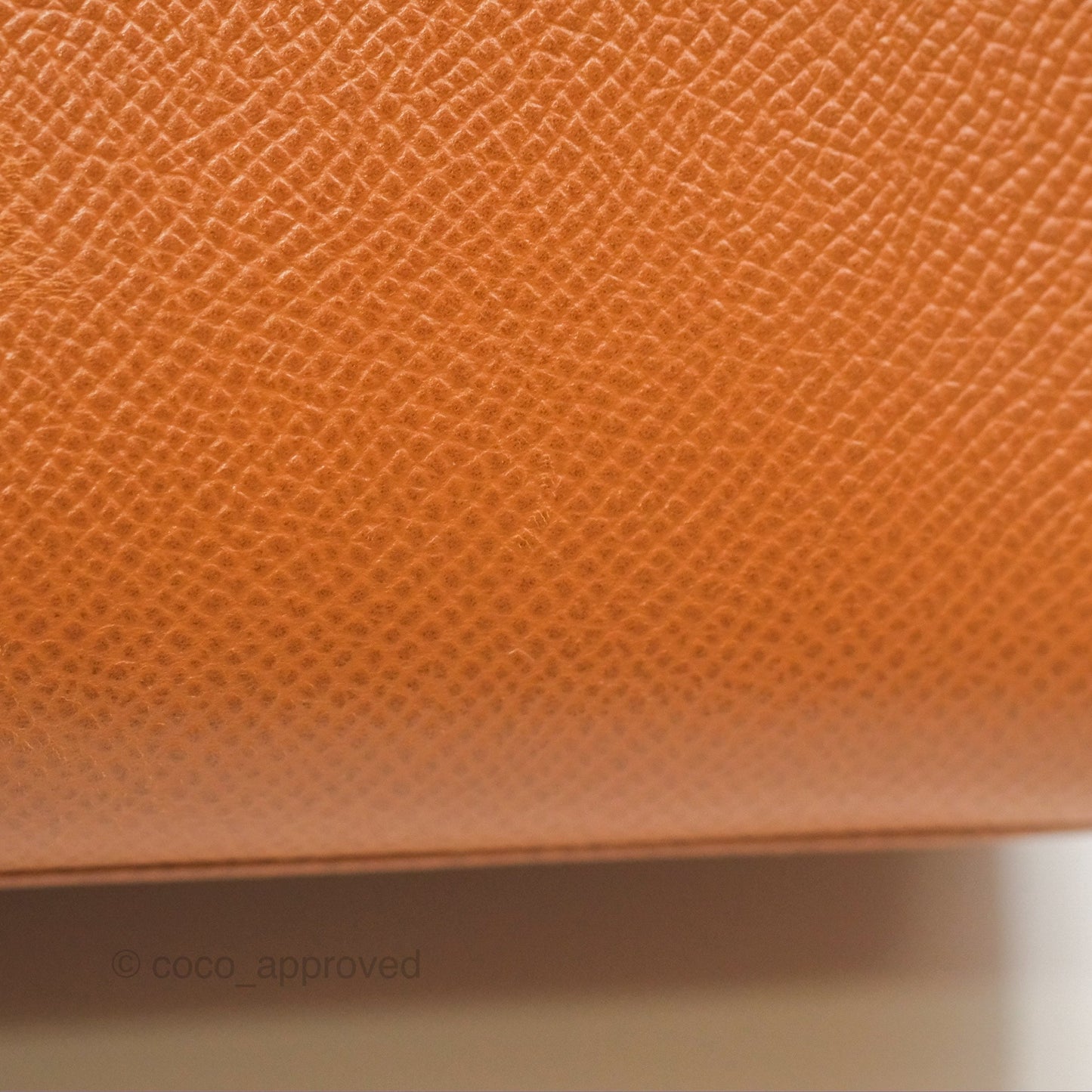 Hermès Kelly 32 Sellier Gold Epsom Gold Hardware