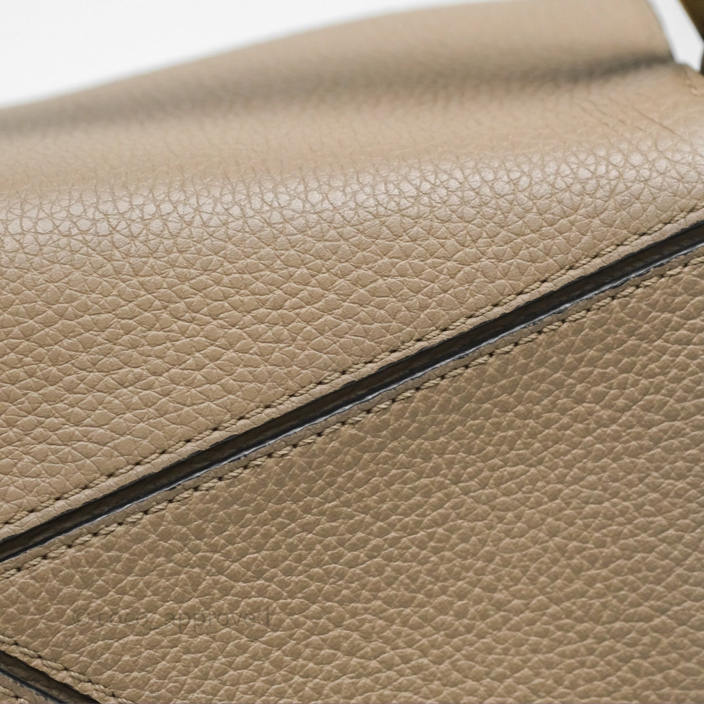 Loewe Mini Puzzle Bag Beige Calfskin