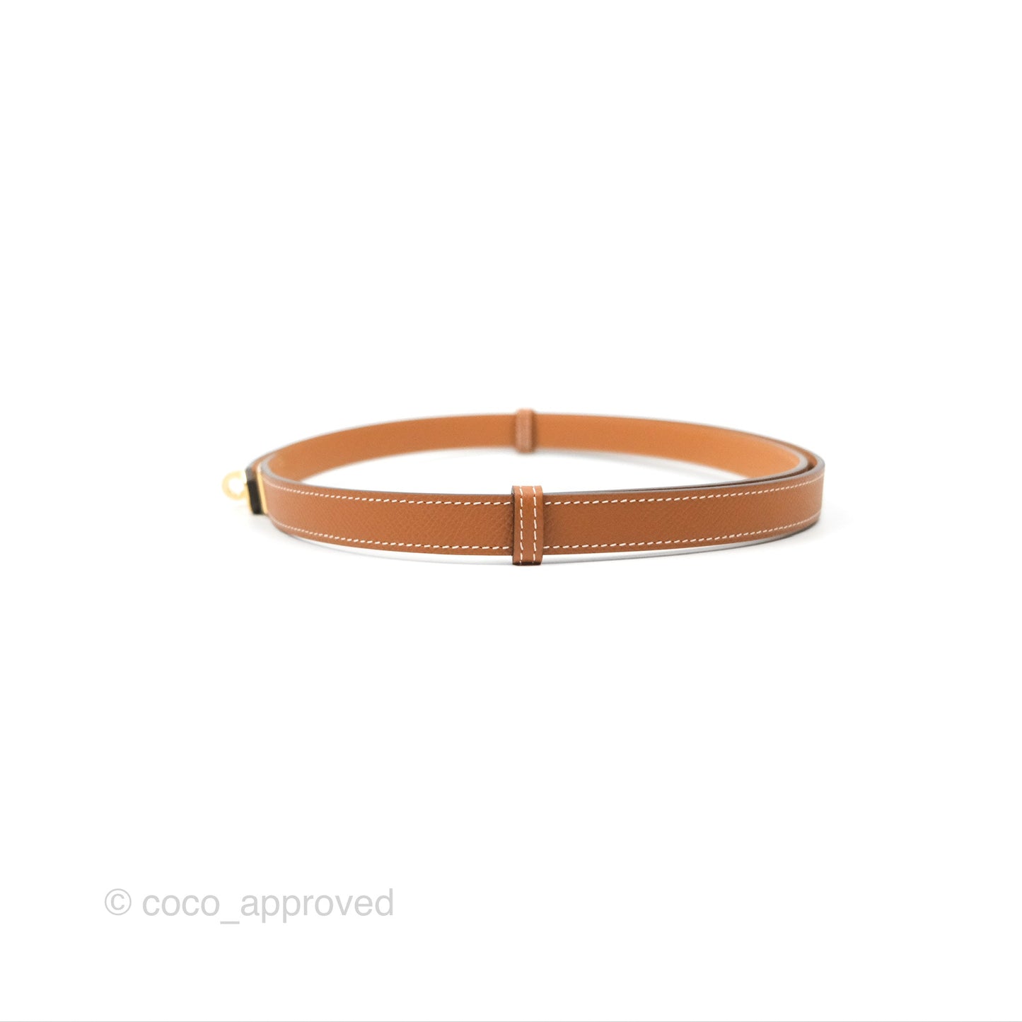 Hermès Kelly Buckle Belt Gold Epsom Gold Hardware