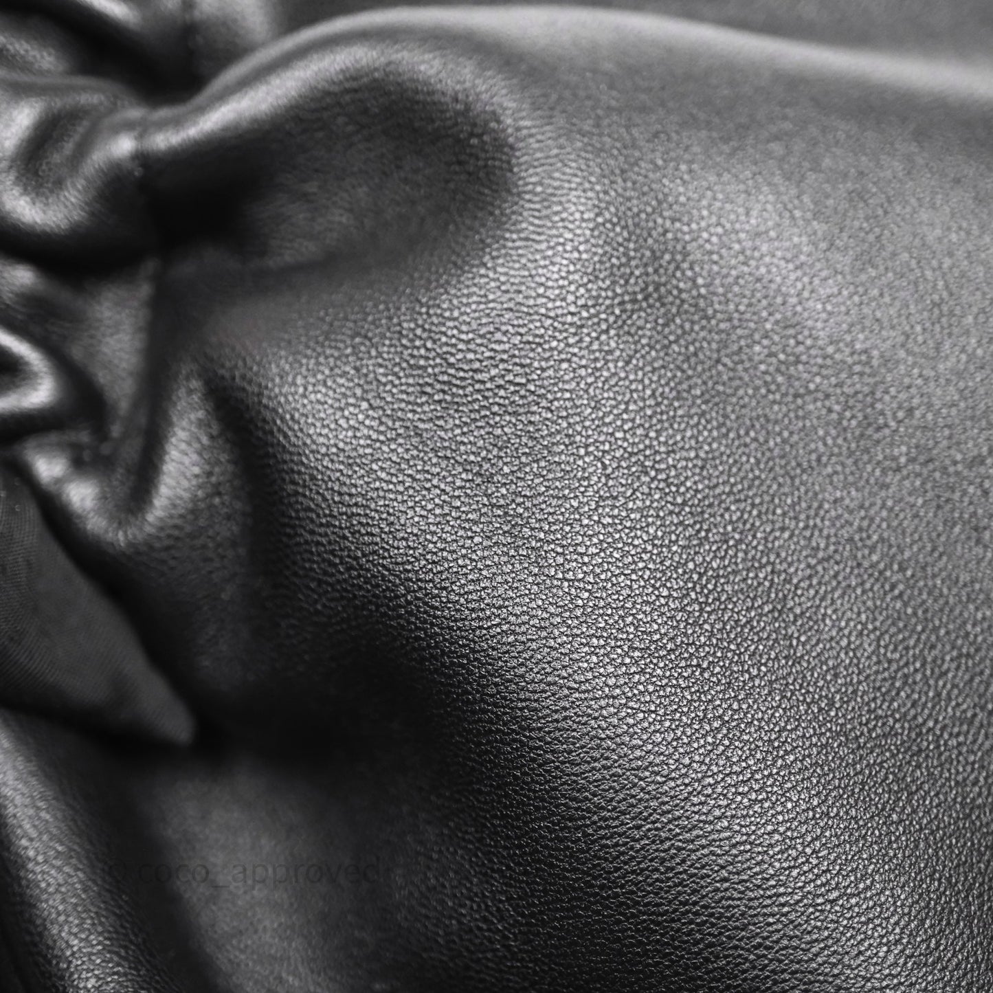 Loewe Small Squeeze Bag in Mellow Nappa Lambskin Black