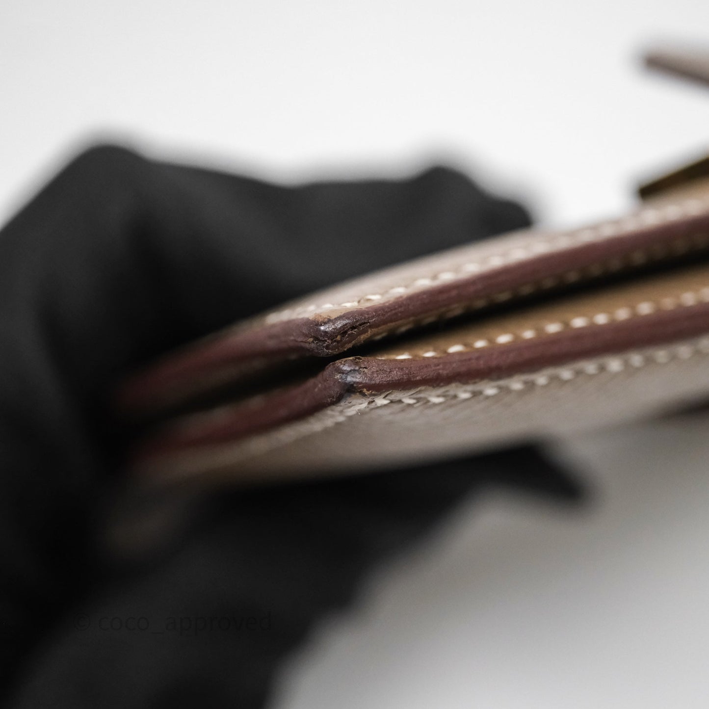 Hermès Bearn Compact Wallet Etoupe Epsom Gold Hardware