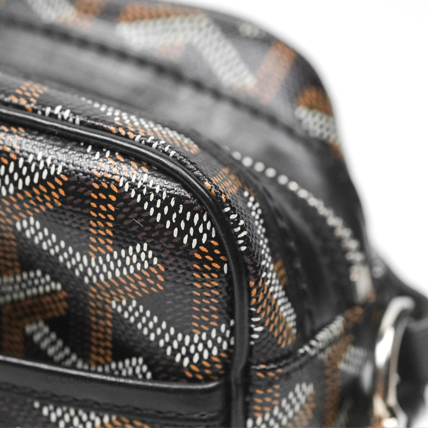 Goyard Cap-Vert PM Bag Black Goyardine