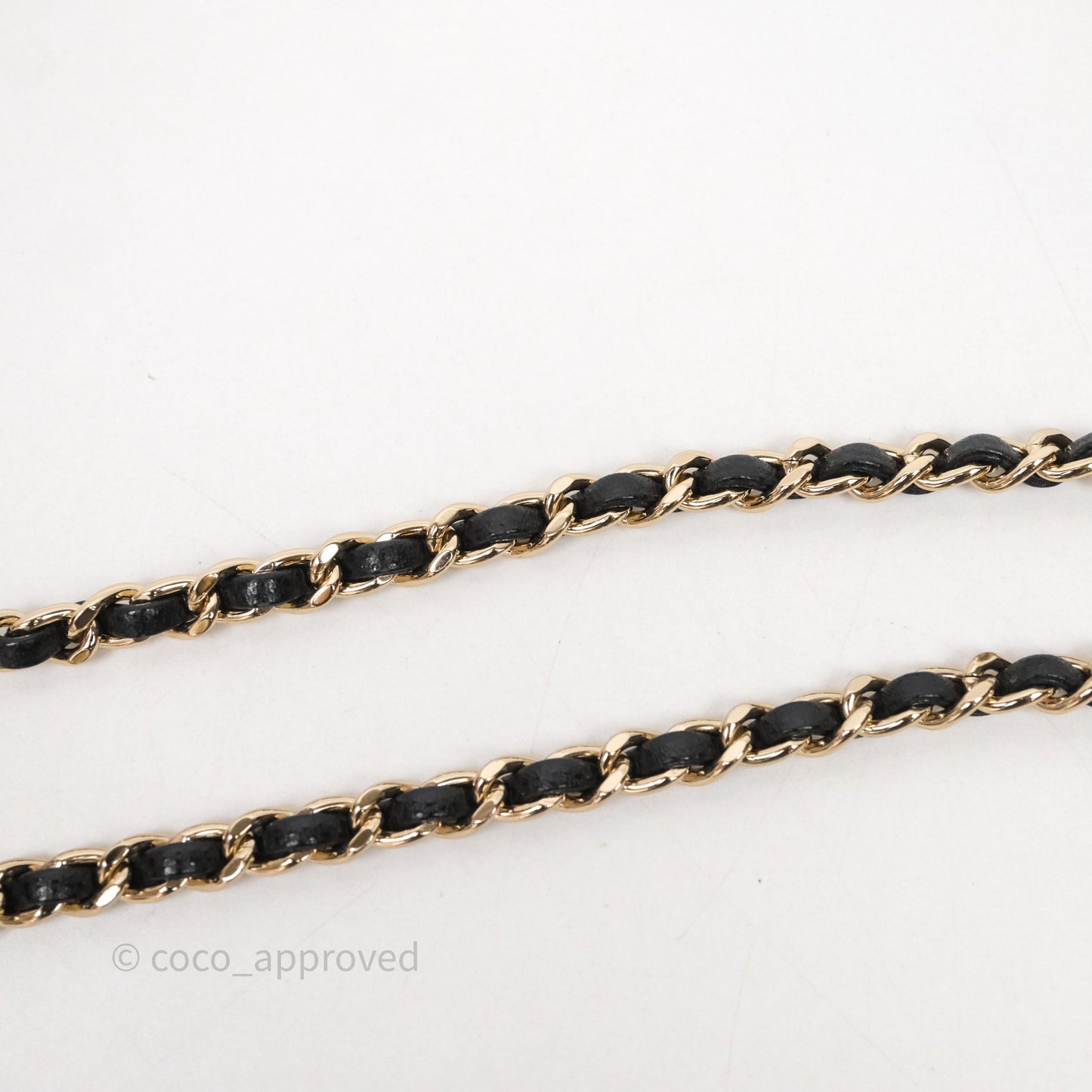 Chanel Small Quilted Coco Handle Black Caviar Gold Hardware