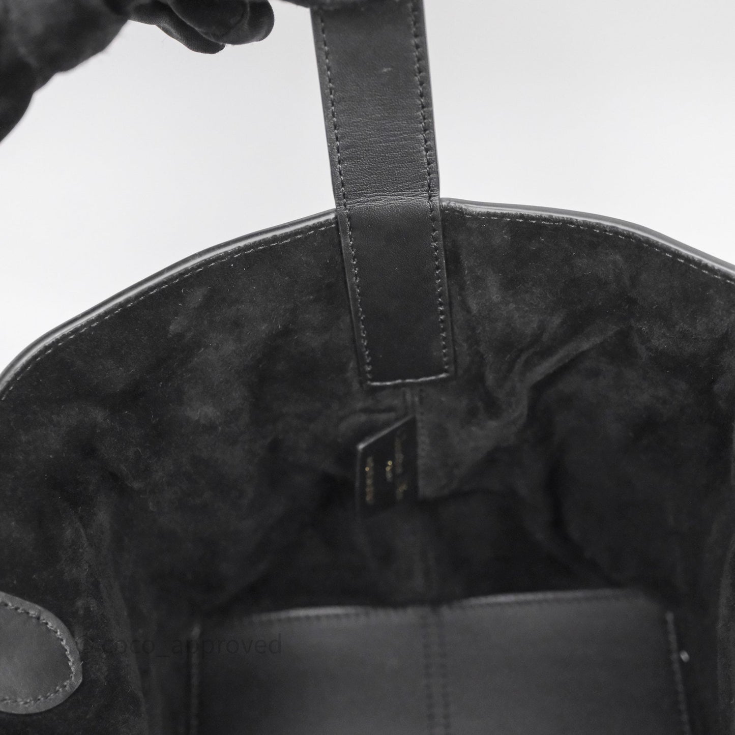 Christian Dior Medium Dior Toujours Bag Black Macrocannage Calfskin
