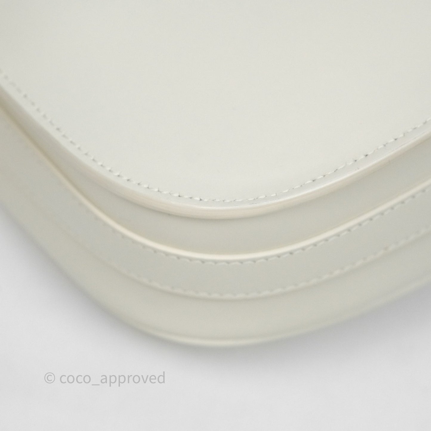 Christian Dior Medium Bobby Flap White Box Calfskin