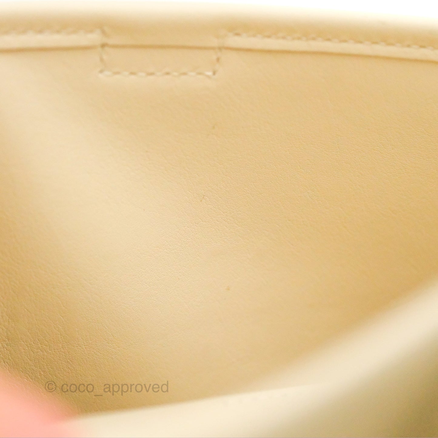 Hermès Jige Elan 29 Clutch Craie Swift