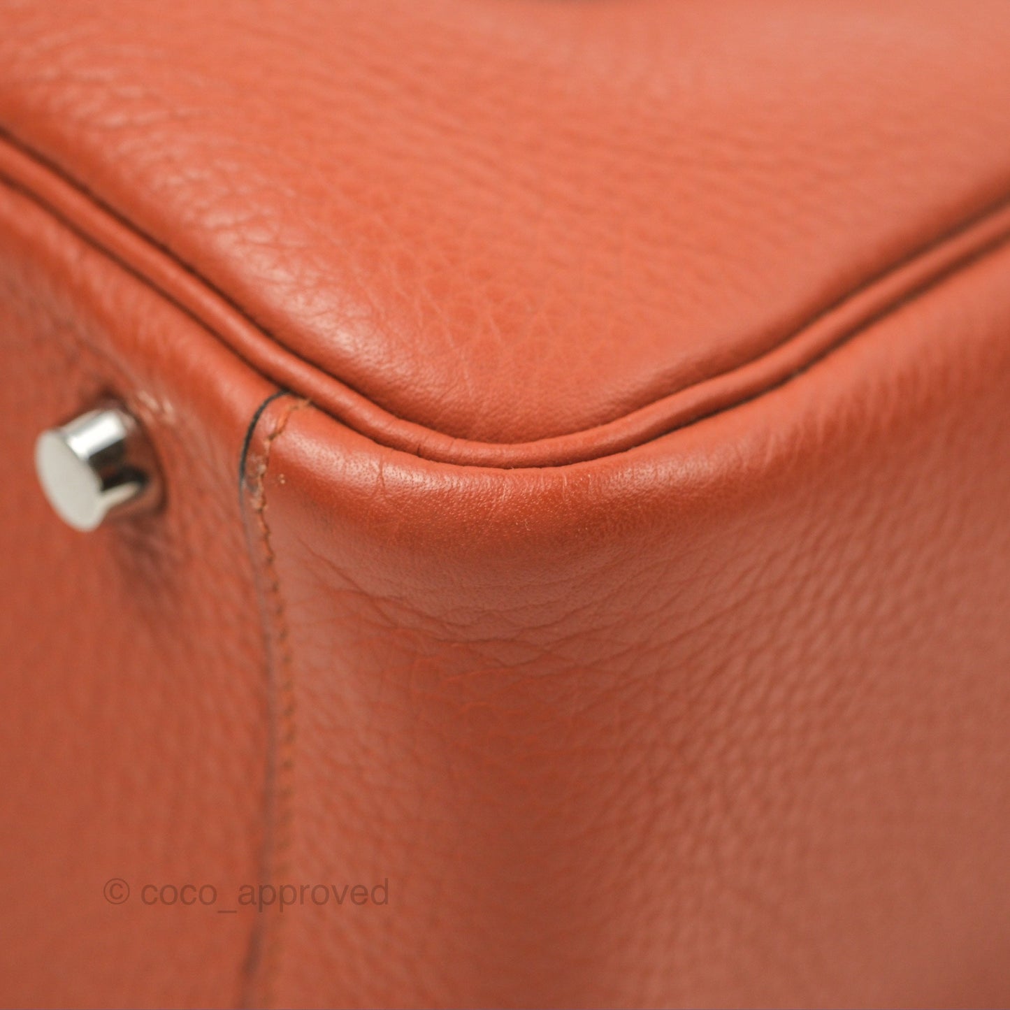 Hermès Lindy 26 Cuivre Clemence Palladium Hardware