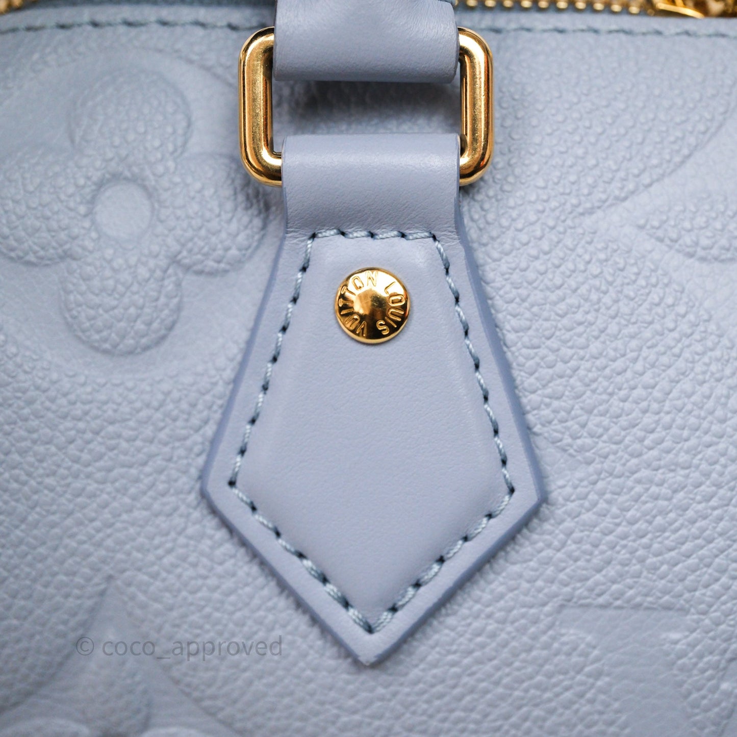 Louis Vuitton Speedy Bandoulière 20 Monogram Empreinte Lilac