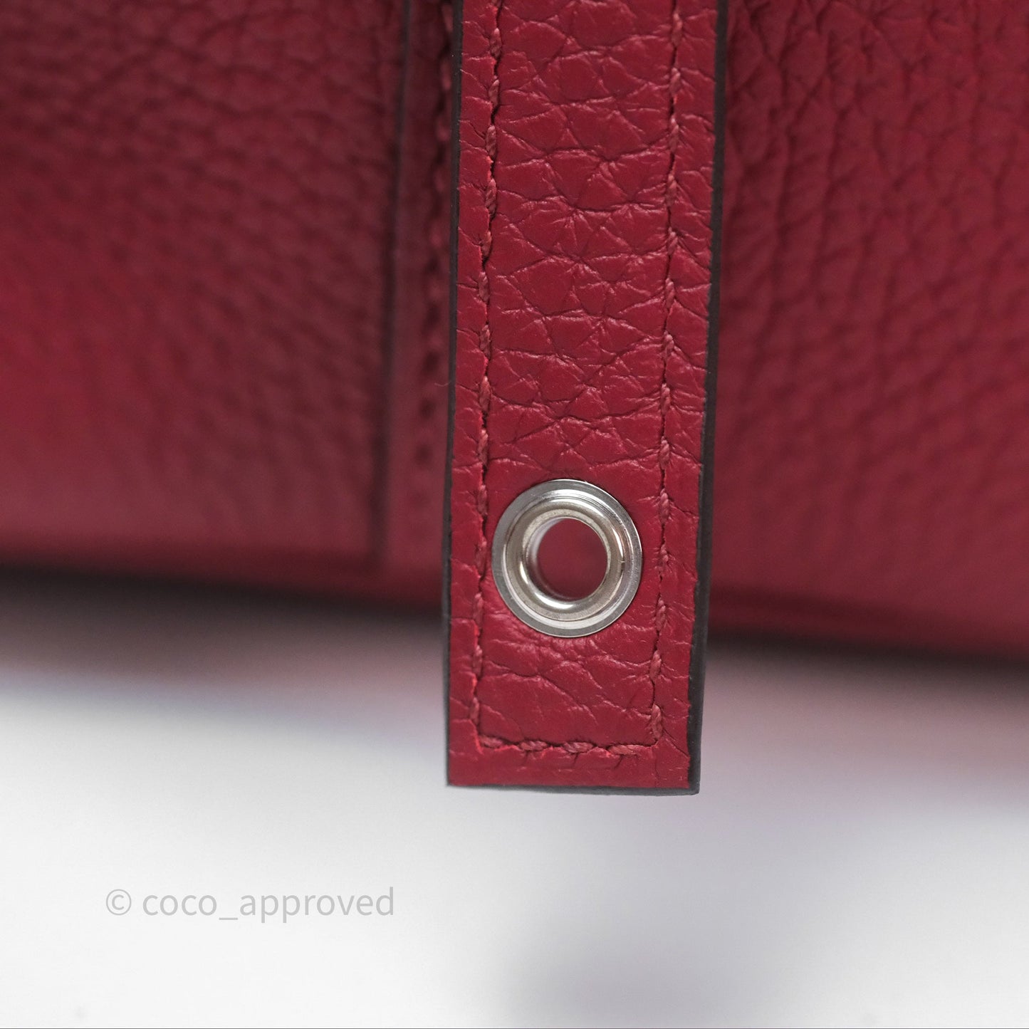 Hermès Picotin Lock 18 Rouge Grenat K1 Clemence Palladium Hardware