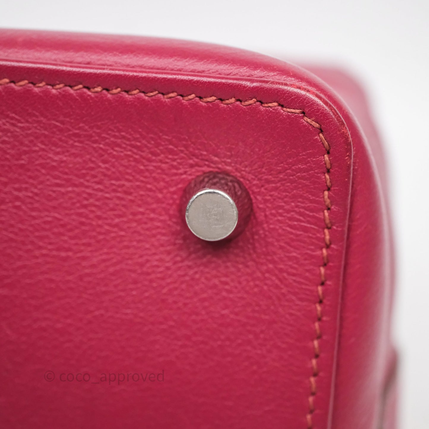 Hermès ToolBox 20 Rubis B5 Swift Palladium Hardware