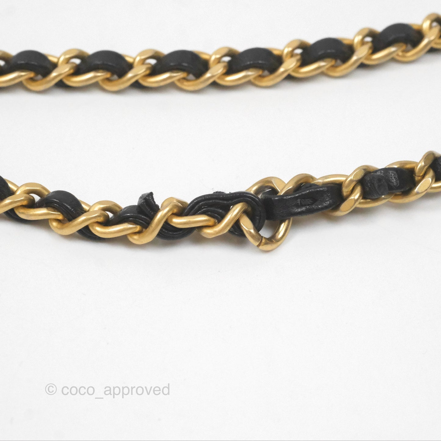 Chanel Quilted My Perfect with Pearl Drawstring Bucket Bag Black Lambskin Aged Gold Hardware