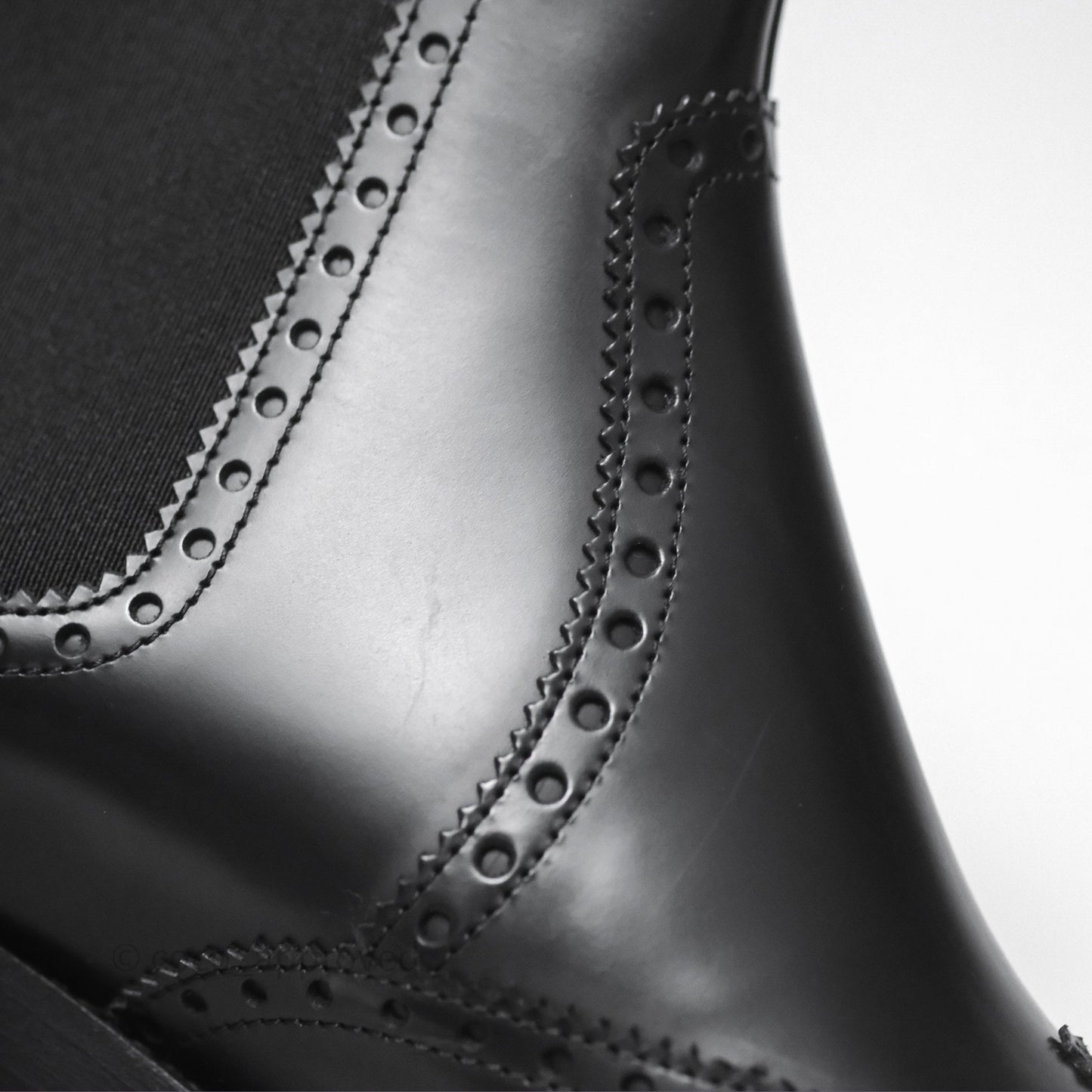 Hermès Hill Ankle Boot Black Calfskin Size 38