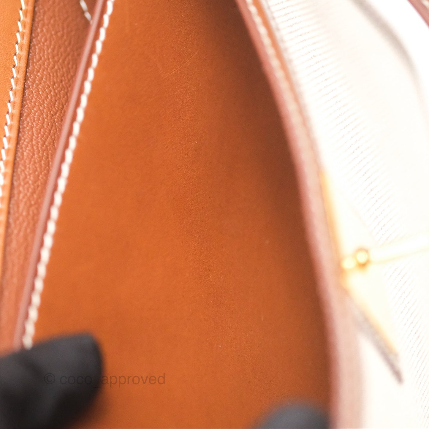 Hermès Kelly Depeches 25 Pouch Ecru-beige 14 Toile H/ Fauve 34 Barenia Gold Hardware