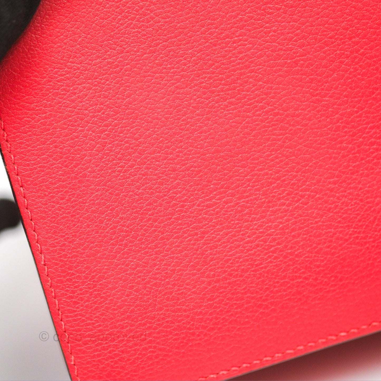 Hermès Roulis Mini 18 Rouge De Coeur Evercolor Permabrass Hardware