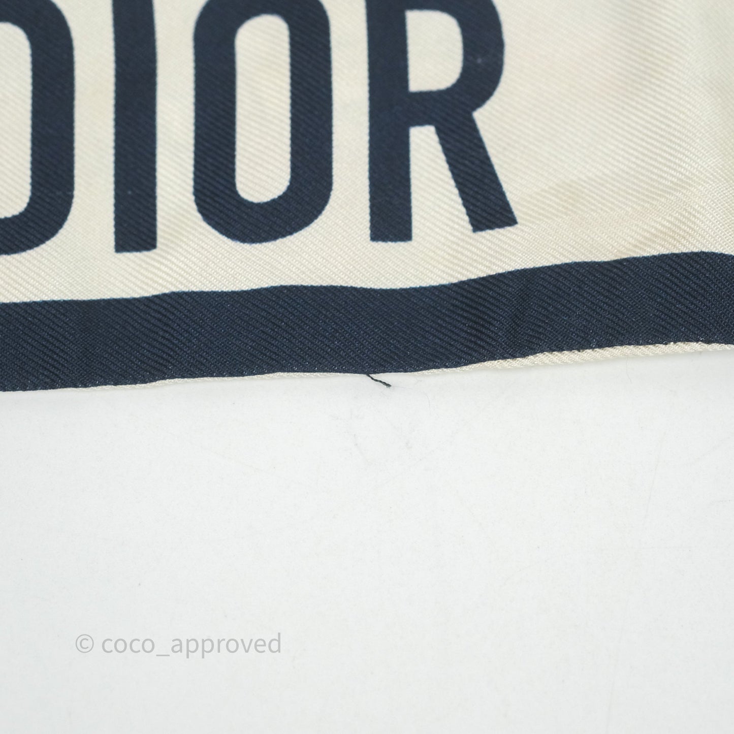 Christian Dior D-Millefiori Mitzah Silk Twilly