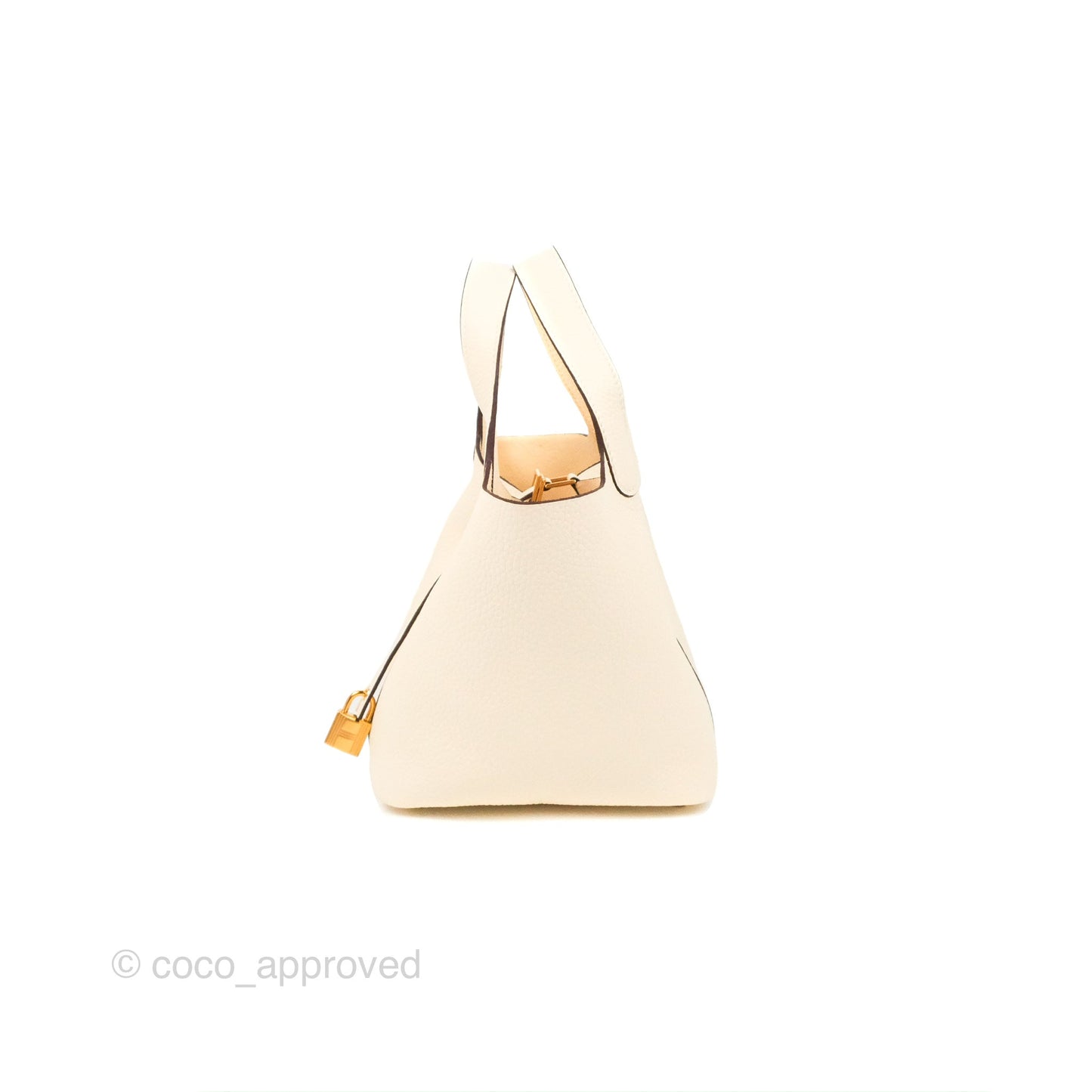 Hermès Picotin Lock 18 Nata Taurillon Clemence Gold Hardware