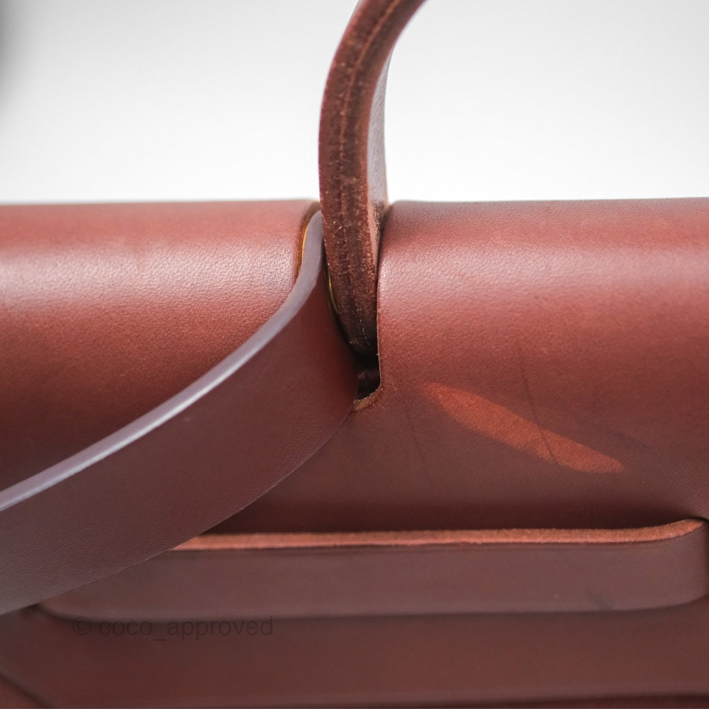 Hermès Herbag Zip 31 Rouge H Gold Hardware
