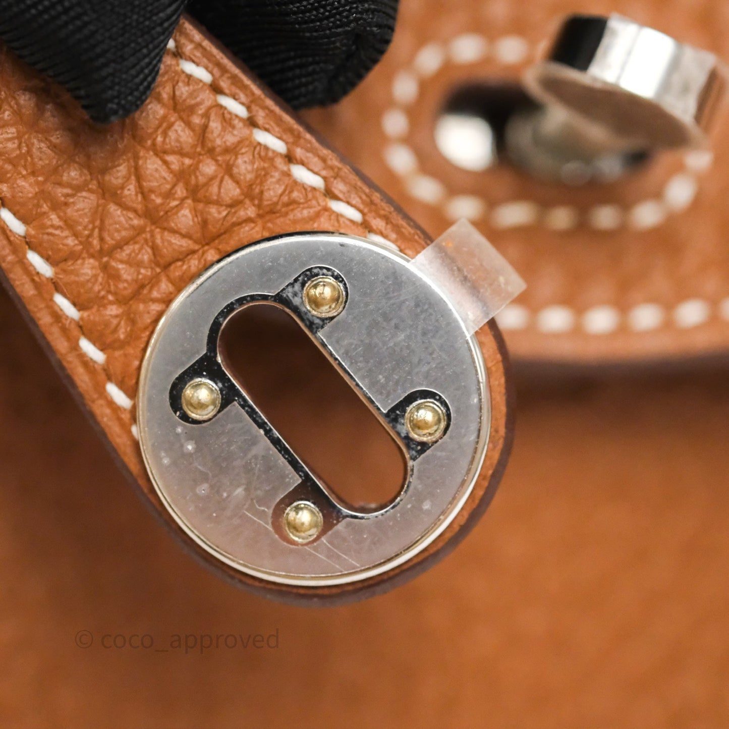 Hermès Mini Lindy 20 Gold 37 Clemence Palladium Hardware