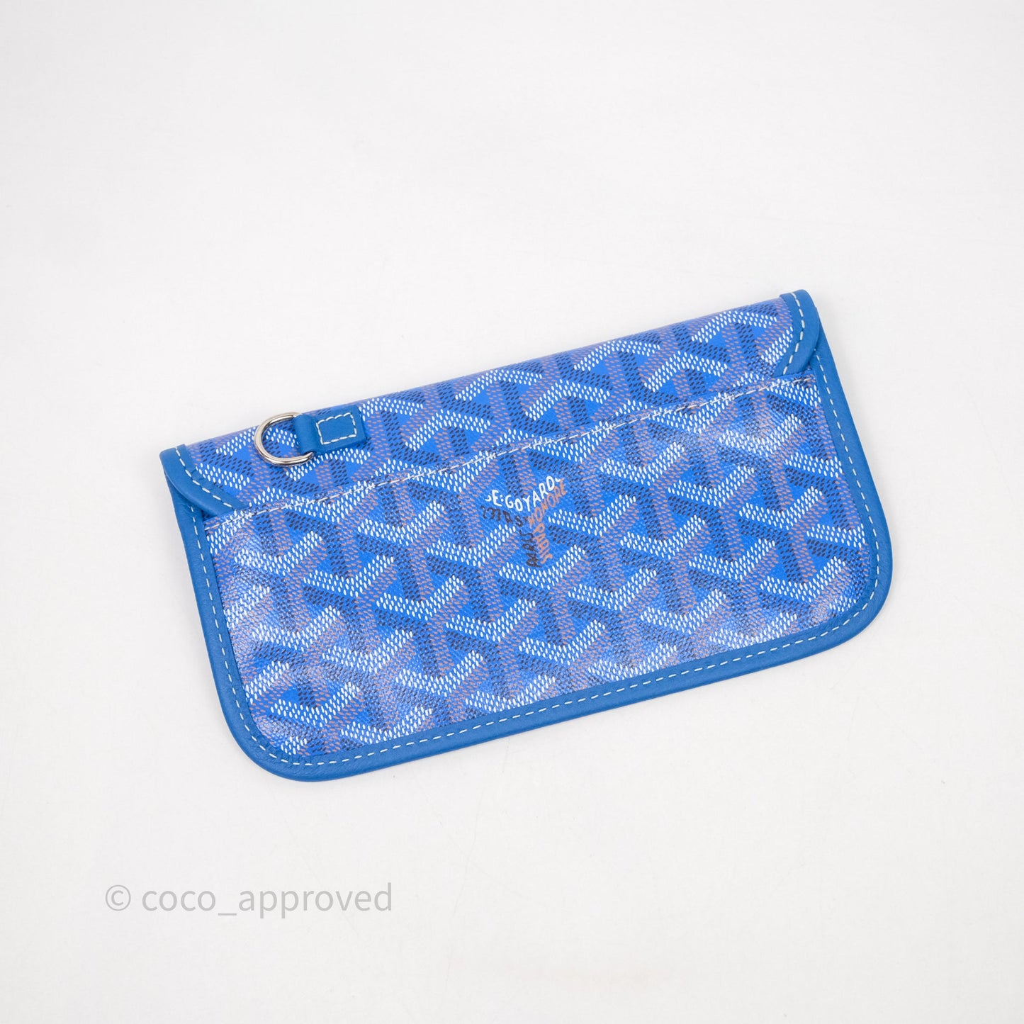Goyard Bohème Hobo Bag Bleu Ciel Goyardine Canvas
