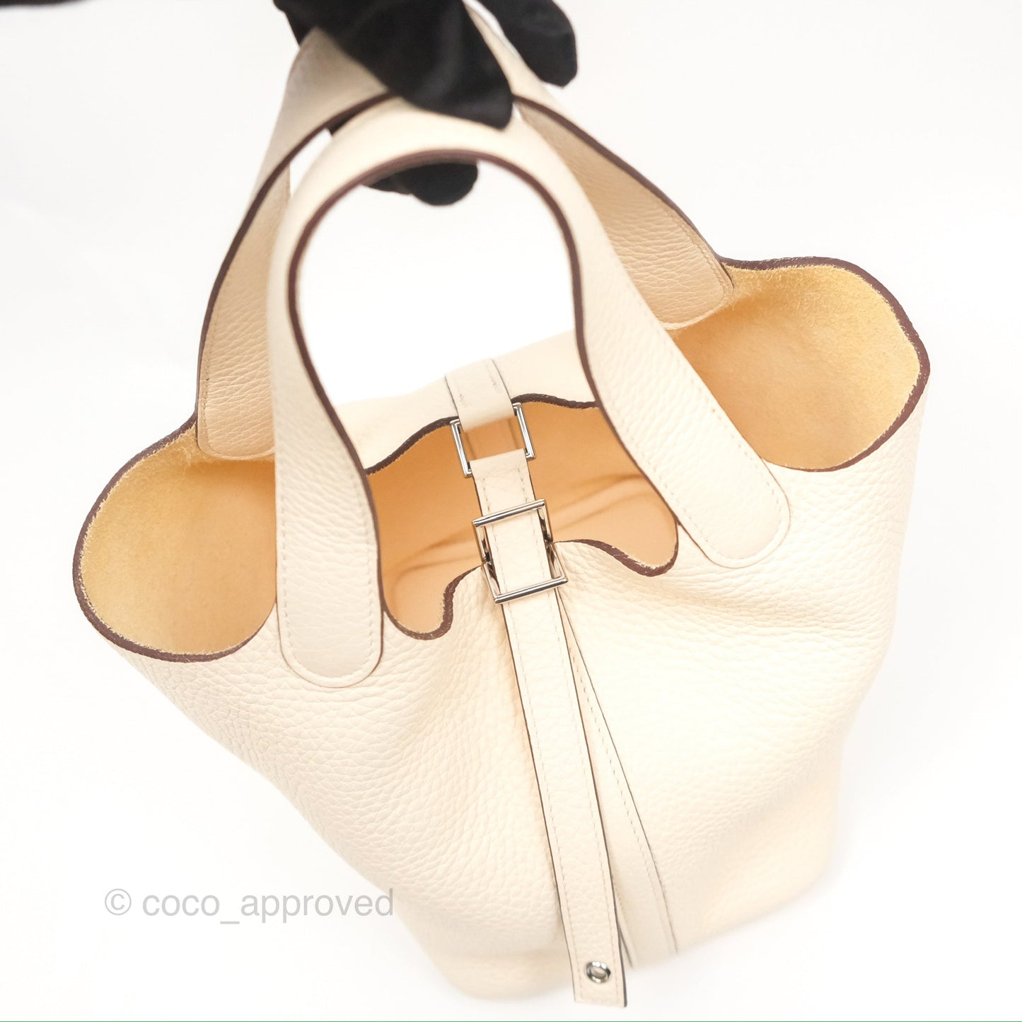 Hermès Picotin Lock 18 Nata I2 Clemence Palladium Hardware