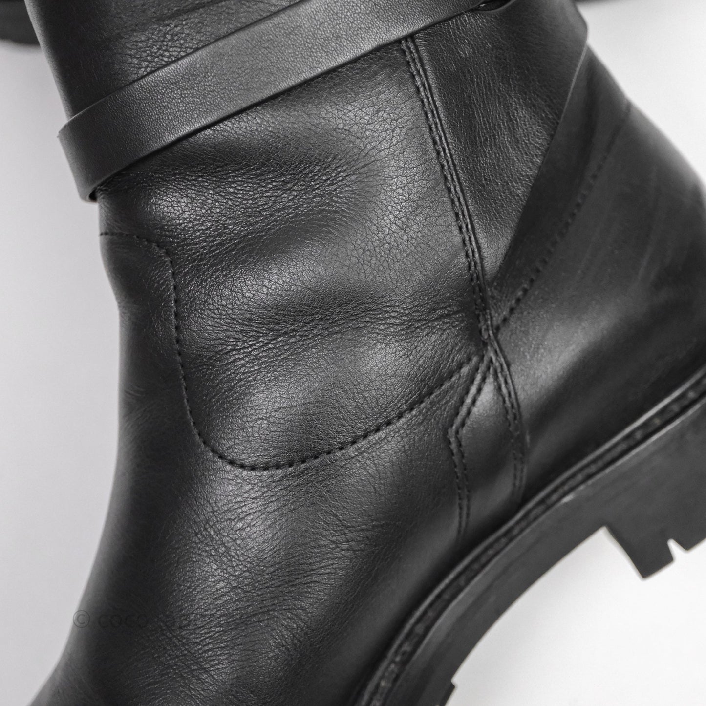 Christian Dior Empreinte Ankle Boot Black Calfskin