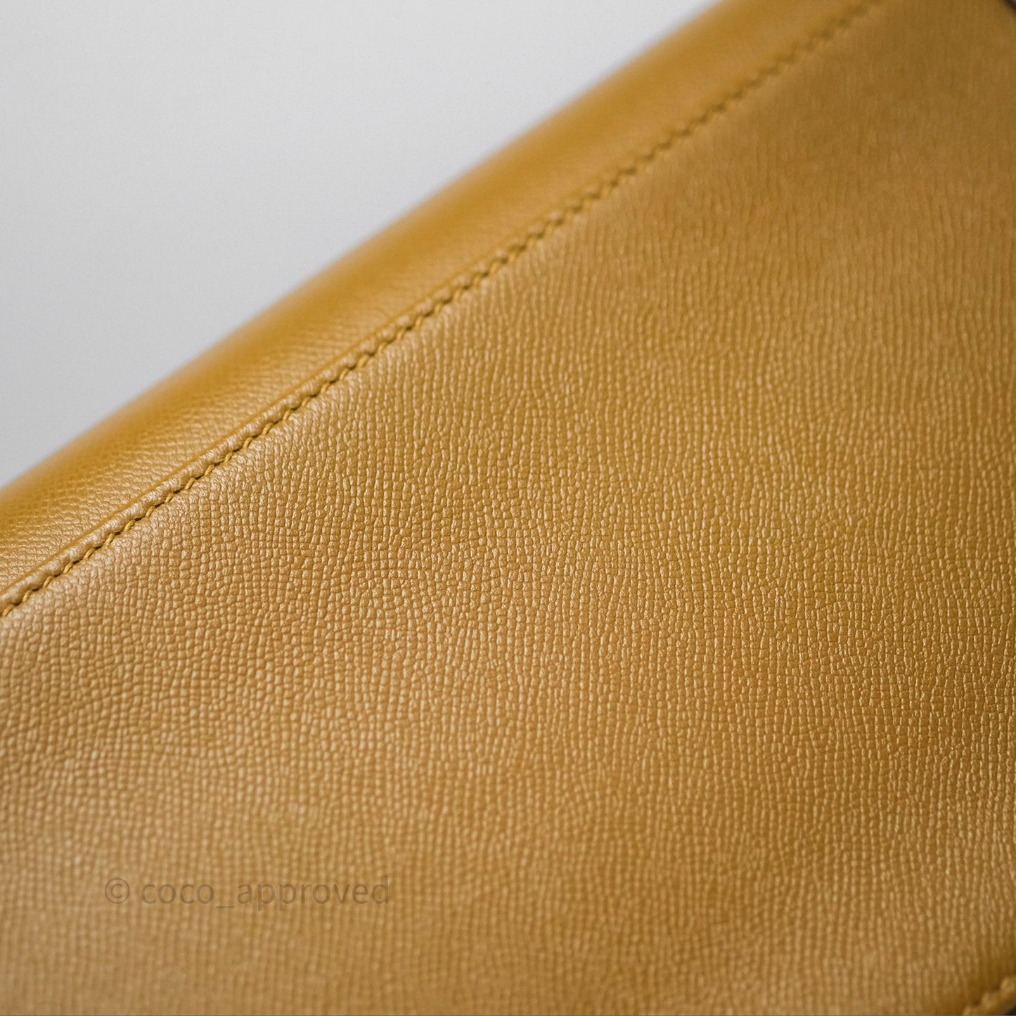 Hermès Birkin 25 Sellier Bronze Dore U8 Madame Gold Hardware