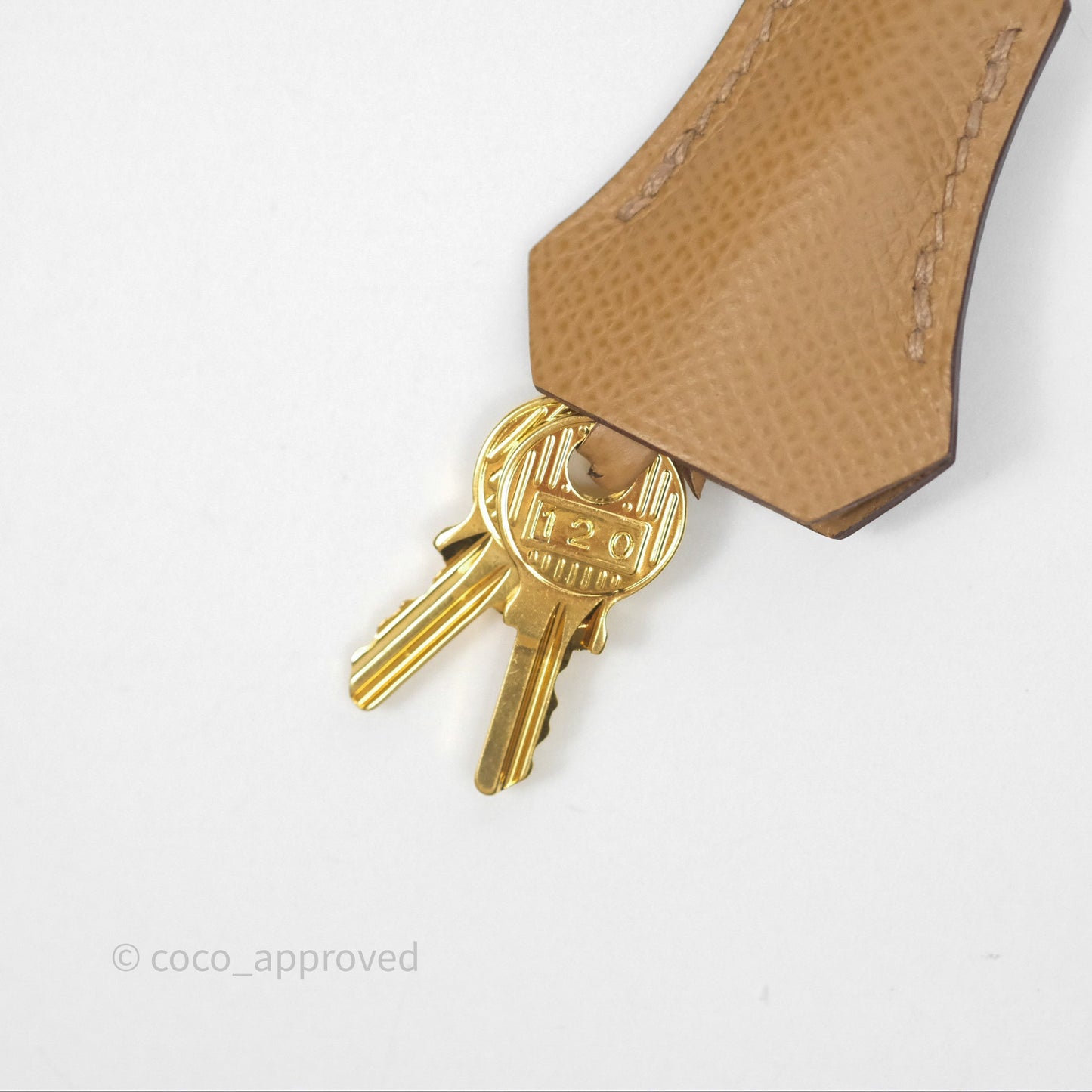 Hermès Sellier Kelly 25 Chai 0M Epsom Gold Hardware