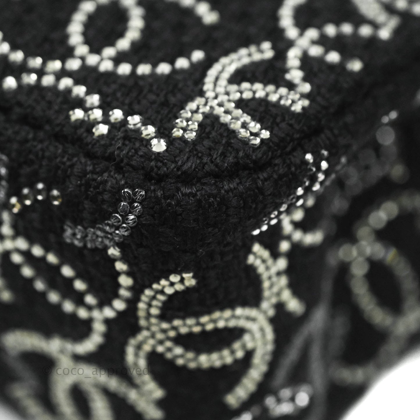 Chanel Jumbo Single Flap CC Pudong Strass