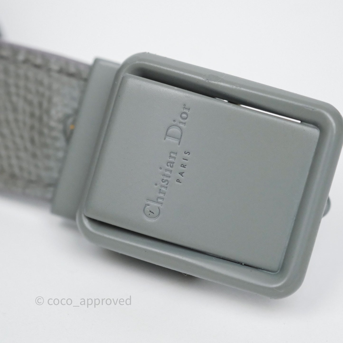 Dior 30 Montaigne Bag Grey Ultra Matte Grained Calfskin