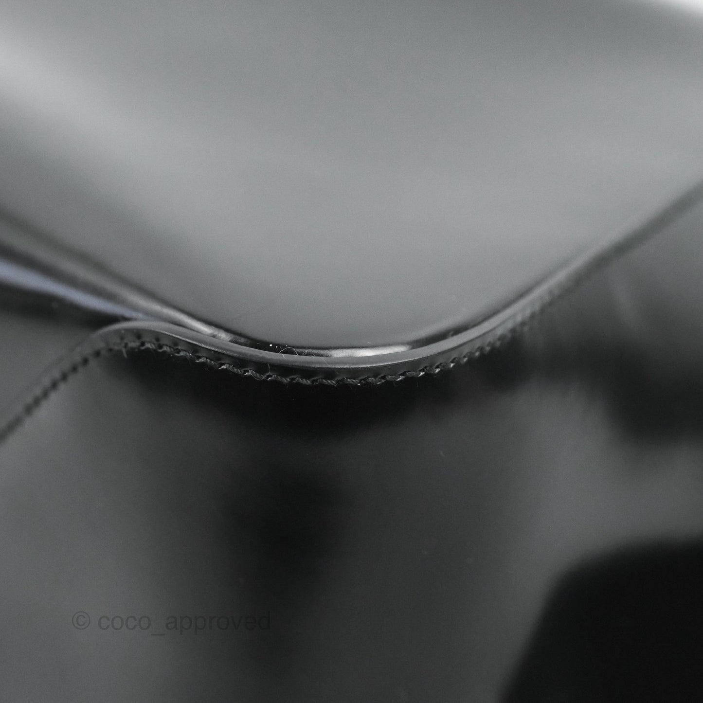 Prada Small Supernova Handbag Brushed Leather Black