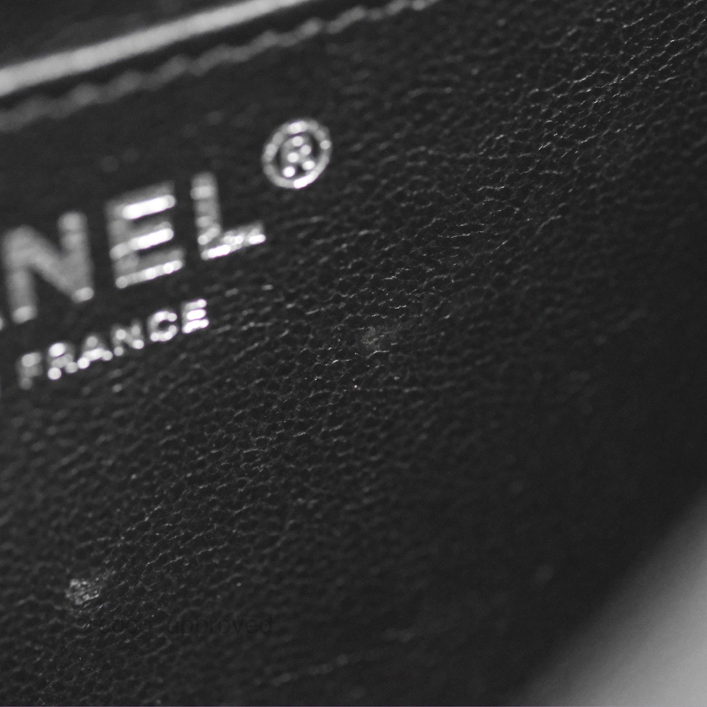 Chanel Classic Quilted Mini Rectangular Flap Black Caviar Silver Hardware