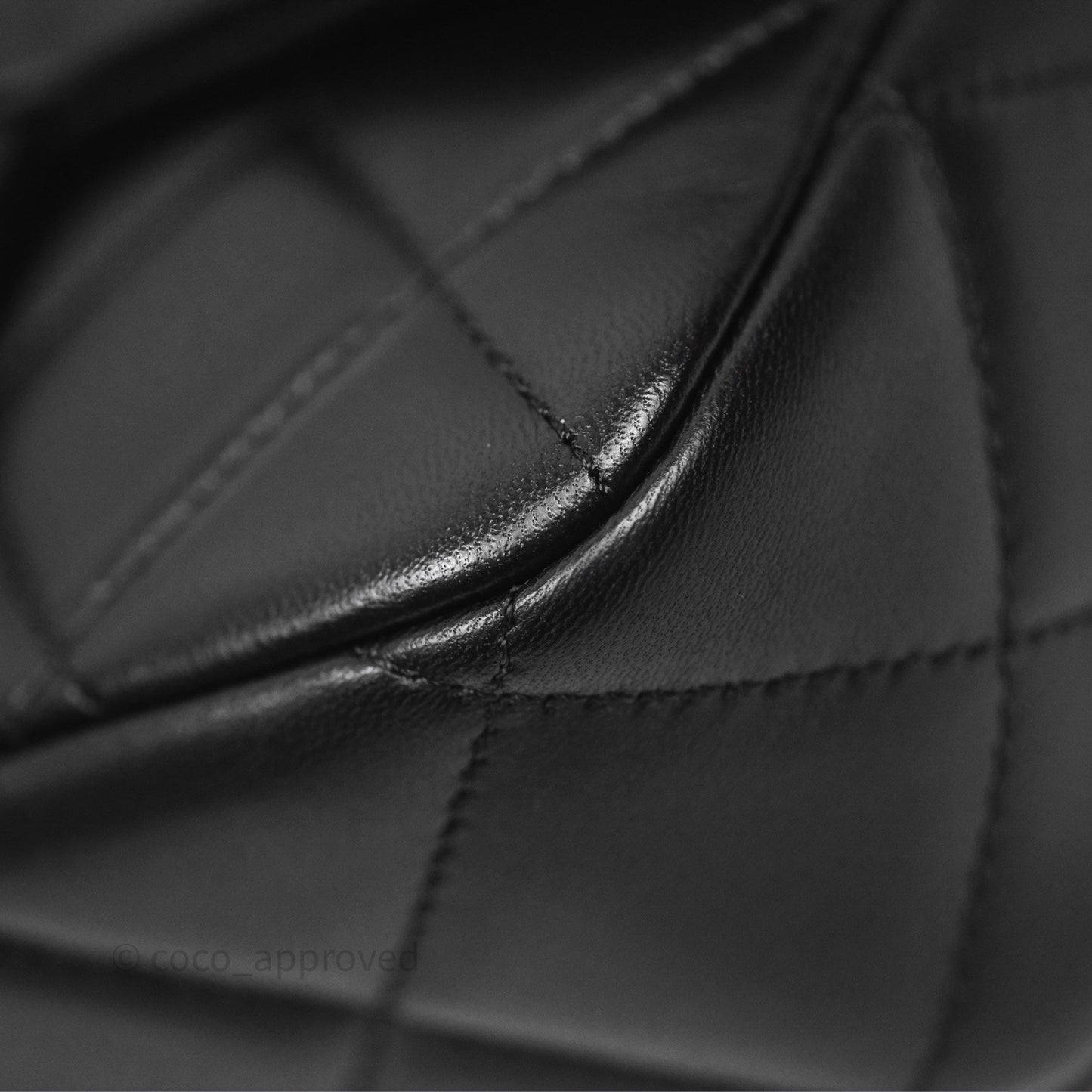 Chanel Quilted My Perfect Mini With Pearl Black Lambskin Gold Hardware 21K