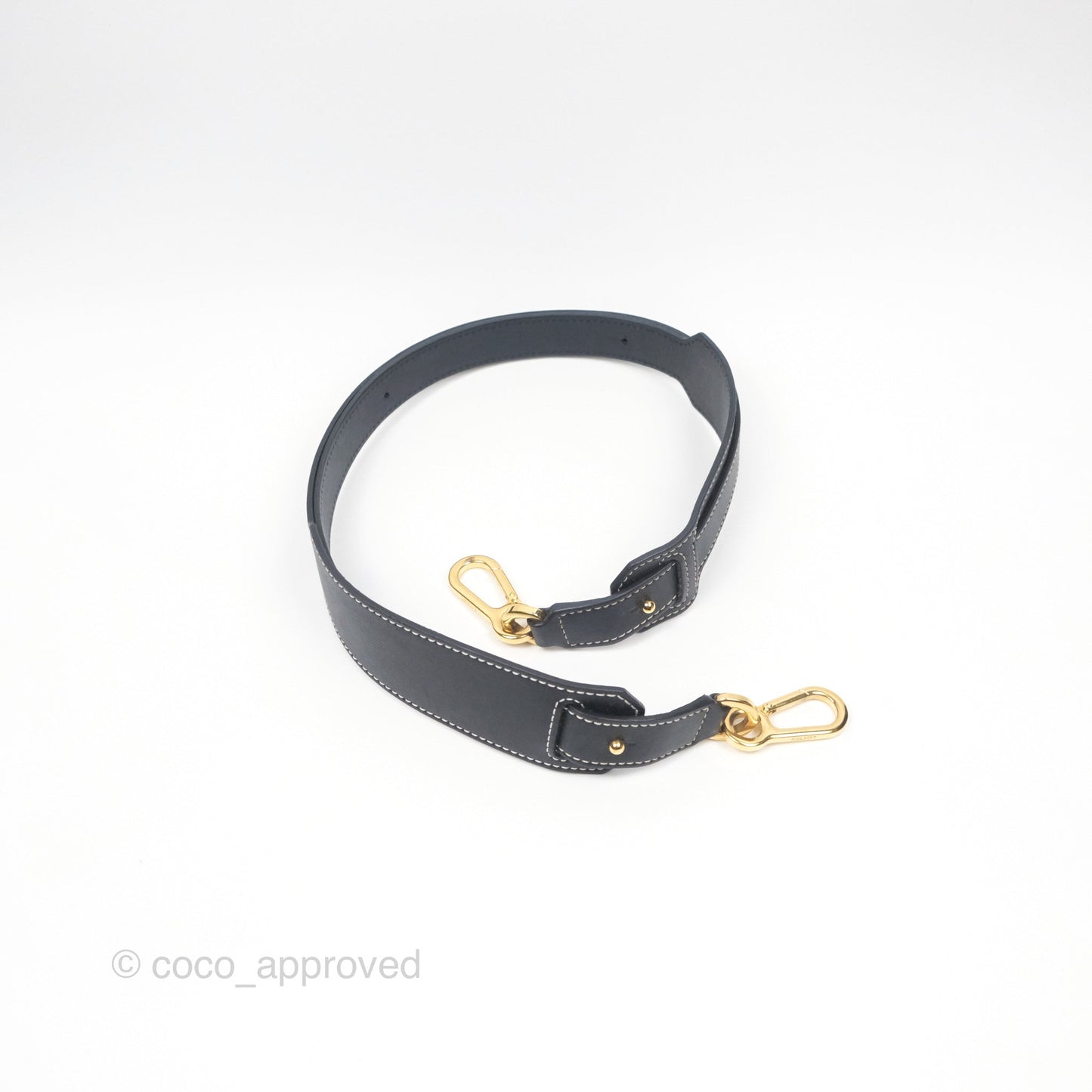 Loewe Medium Puzzle Bag Navy Calfskin Gold Hardware