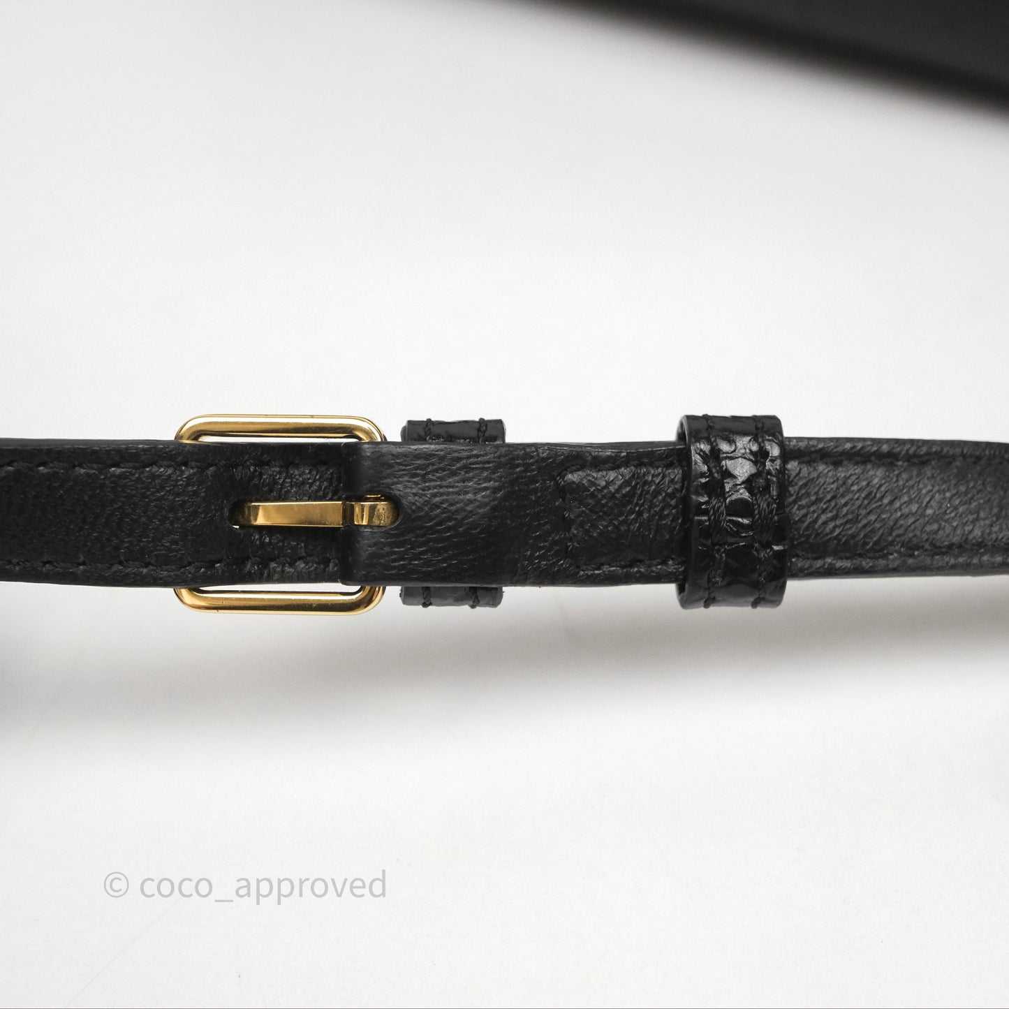 Celine Lizard Small Pampille C Bag Black Gold Hardware