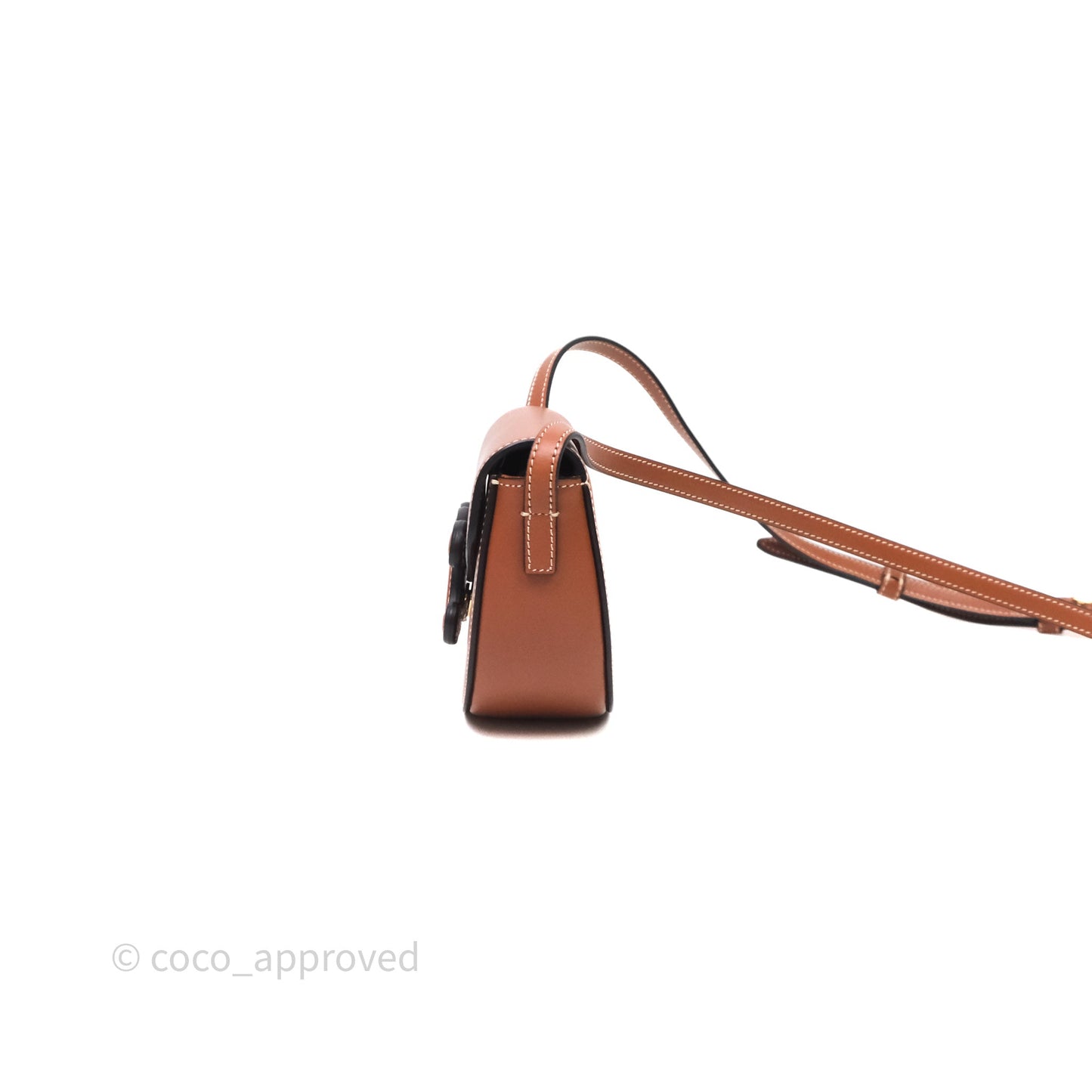 Celine Mini Besace Cuir Triomphe Tan Smooth Calfskin