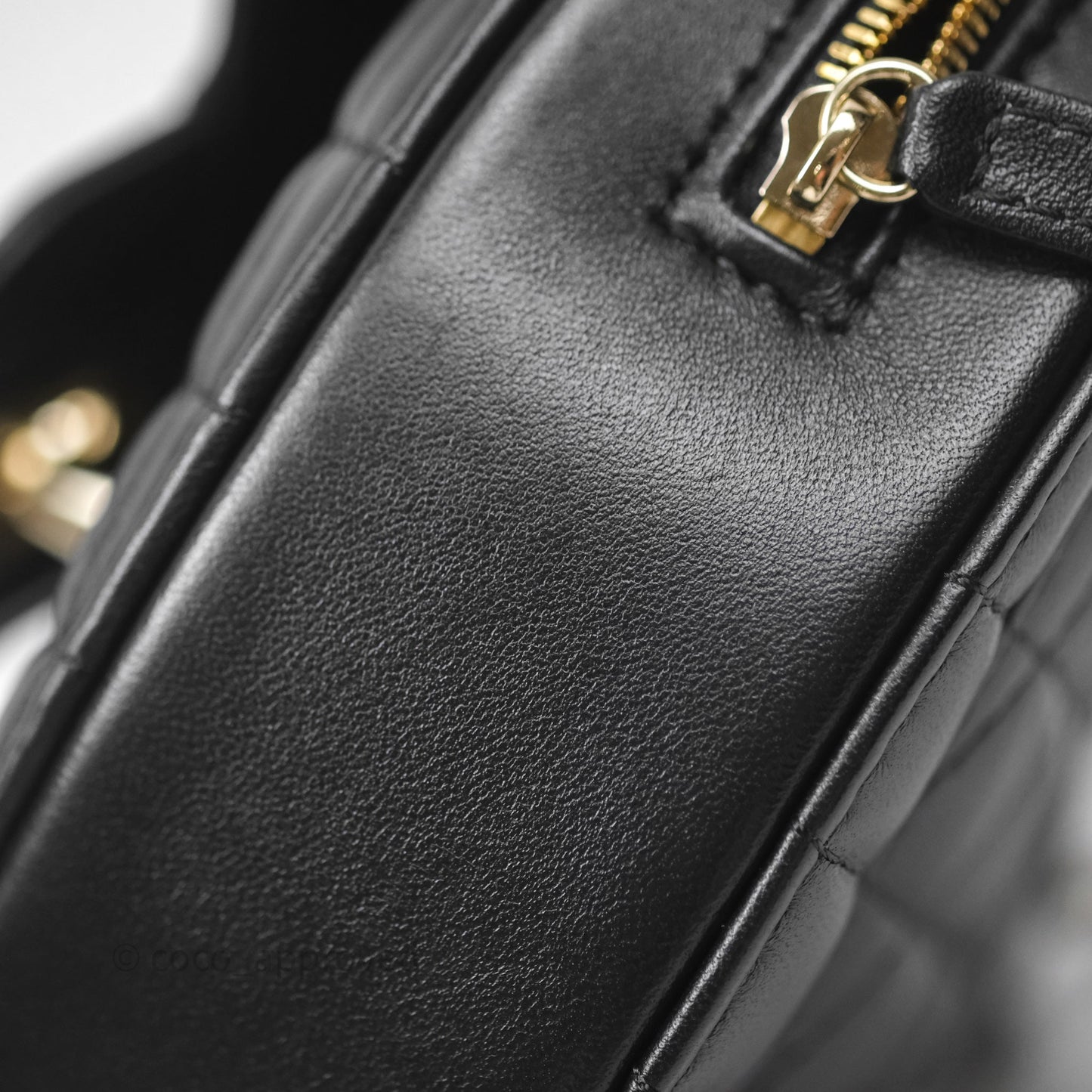 Chanel Large Heart Bag Black Lambskin Gold Hardware 22S