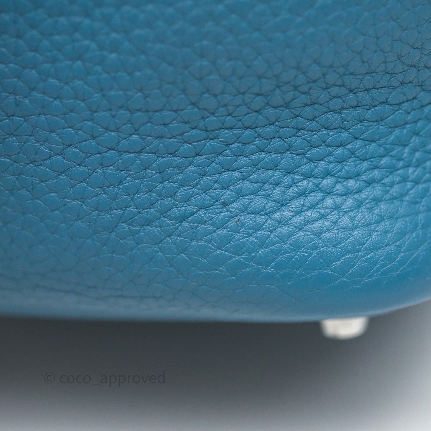 Hermès Picotin 18 Blue Jean 75 Clemence Palladium Hardware