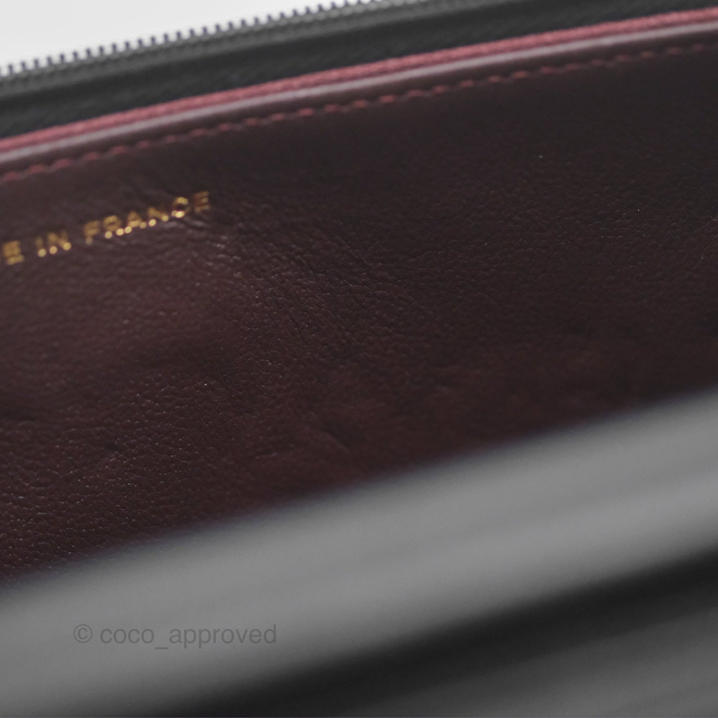Chanel Quilted Classic WOC Black Lambskin Gold Hardware