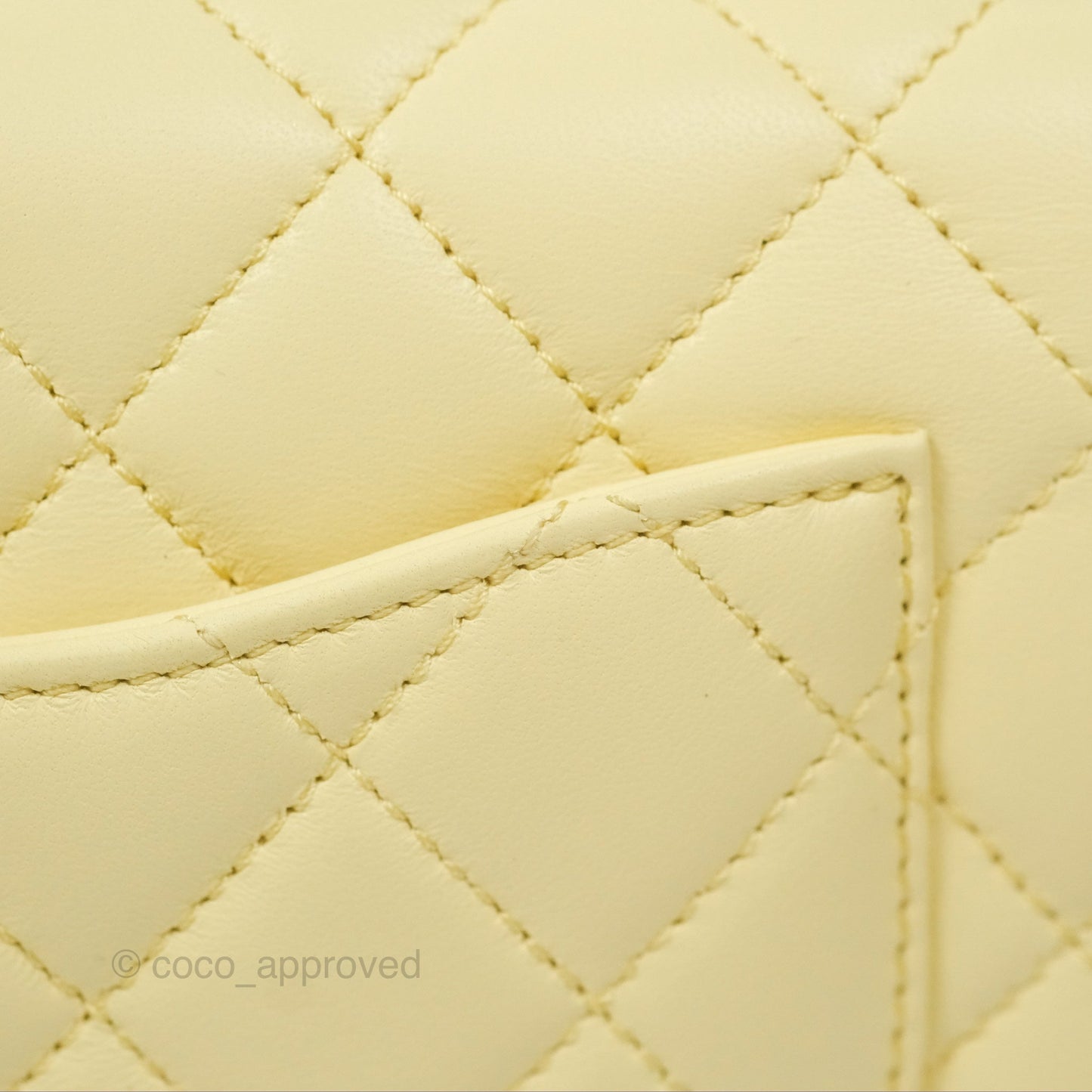 Chanel Mini Rectangular Flap with Camellia Adjustable Chain Yellow Lambskin Aged Gold Hardware 23S