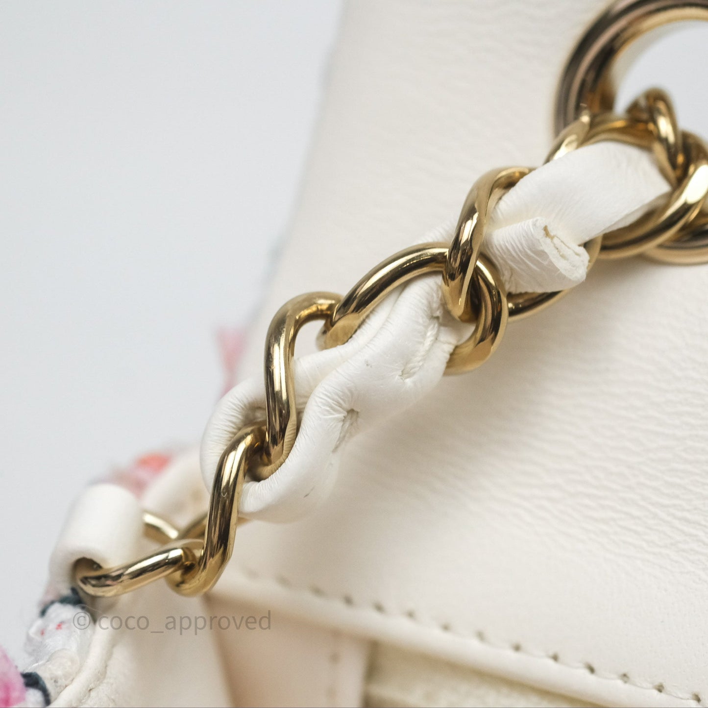 Chanel Tweed Quilted Mini Rectangular Flap Pink Tweed Gold Hardware 22K