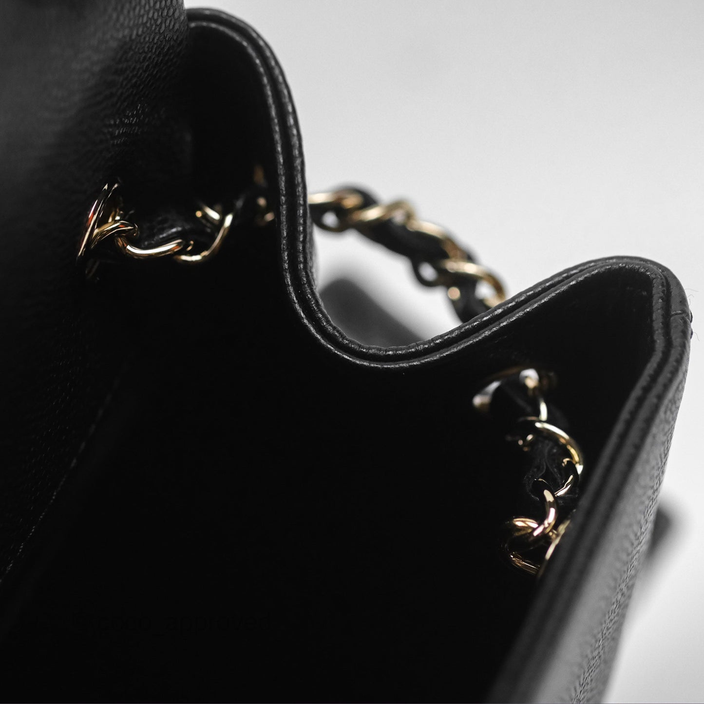 Chanel Small Duma Backpack Caviar Black Gold Hardware 23K
